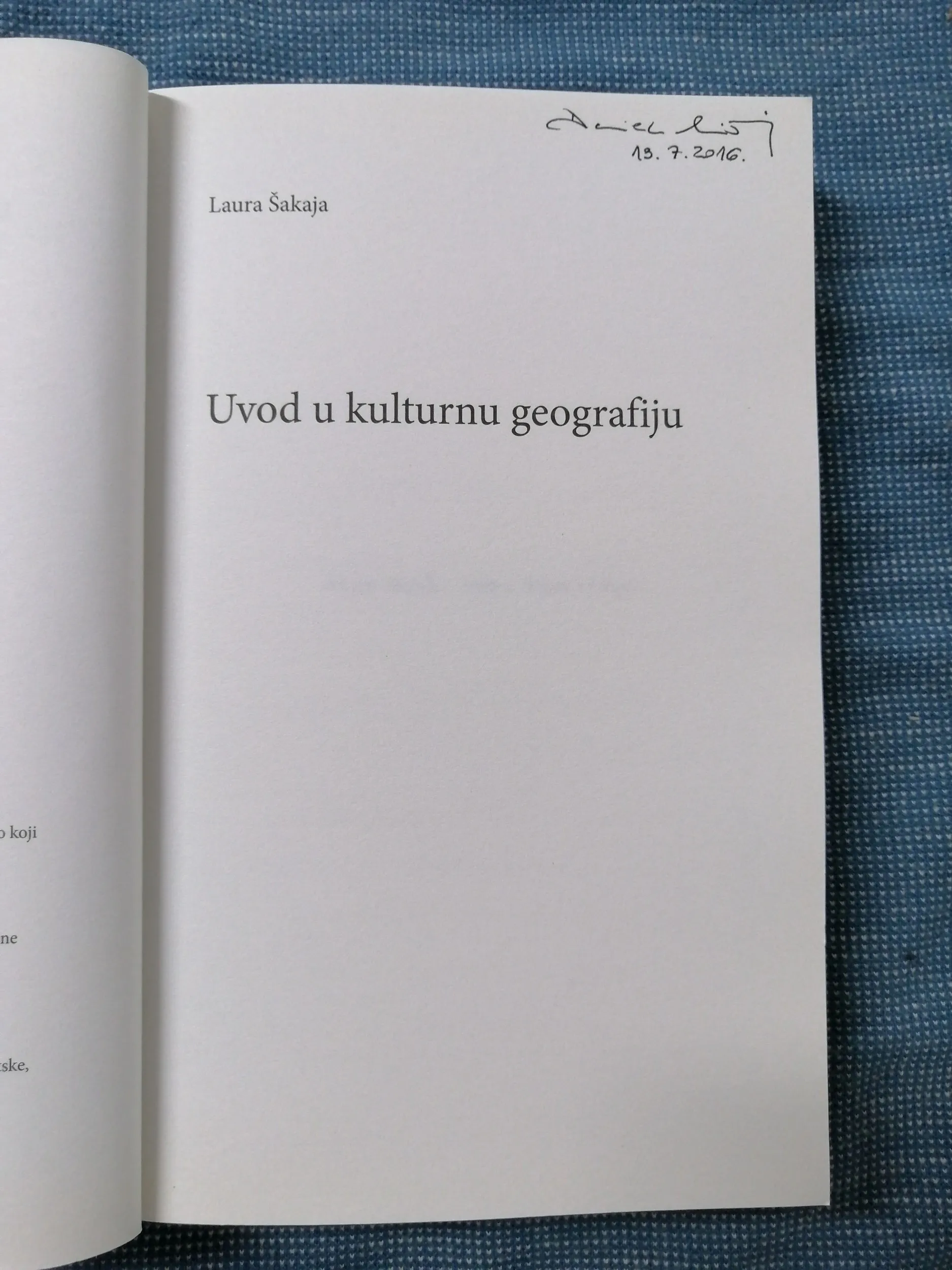 laura šakaja – uvod u kulturnu geografiju - slika 2
