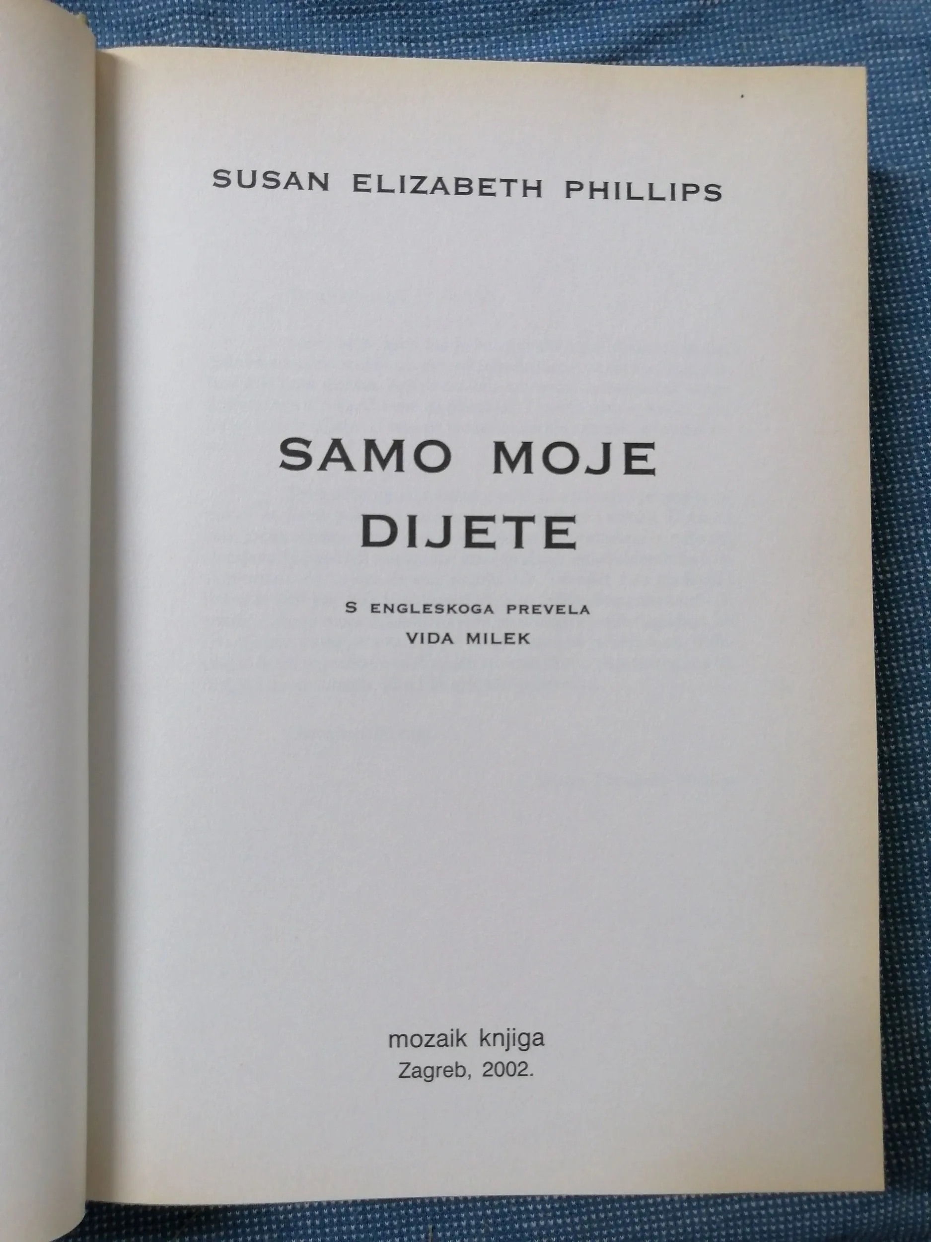 susan elizabeth phillips – samo moje dijete - slika 2