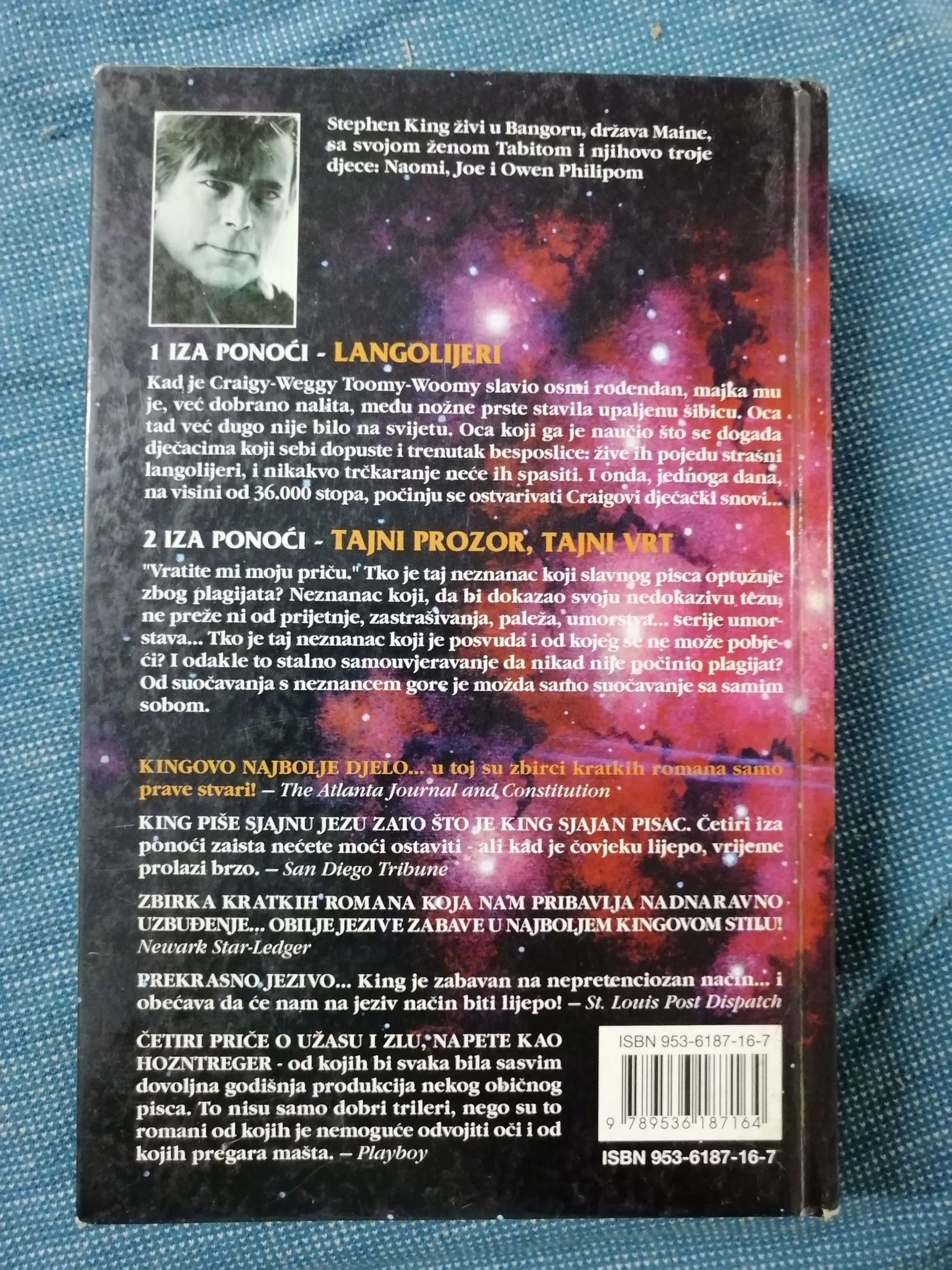 stephen king – četiri iza ponoći, langolijeri; tajni prozor - slika 5