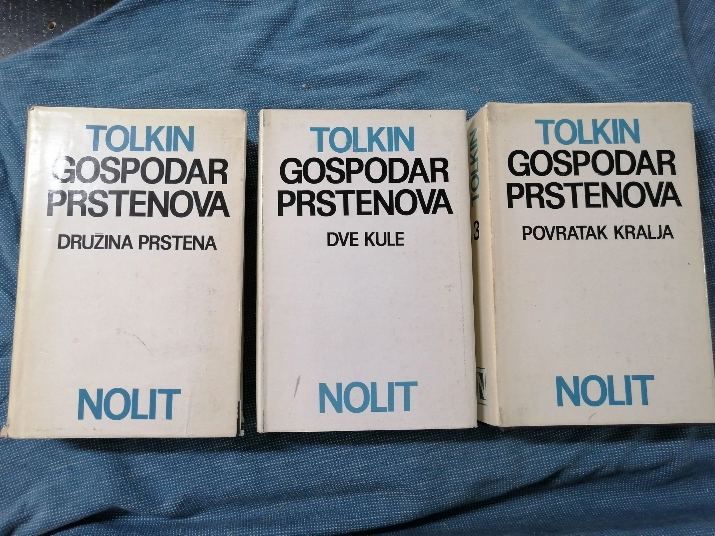 J.R.R. Tolkien – Gospodar prstenova 1-3 + poster - Zagreb