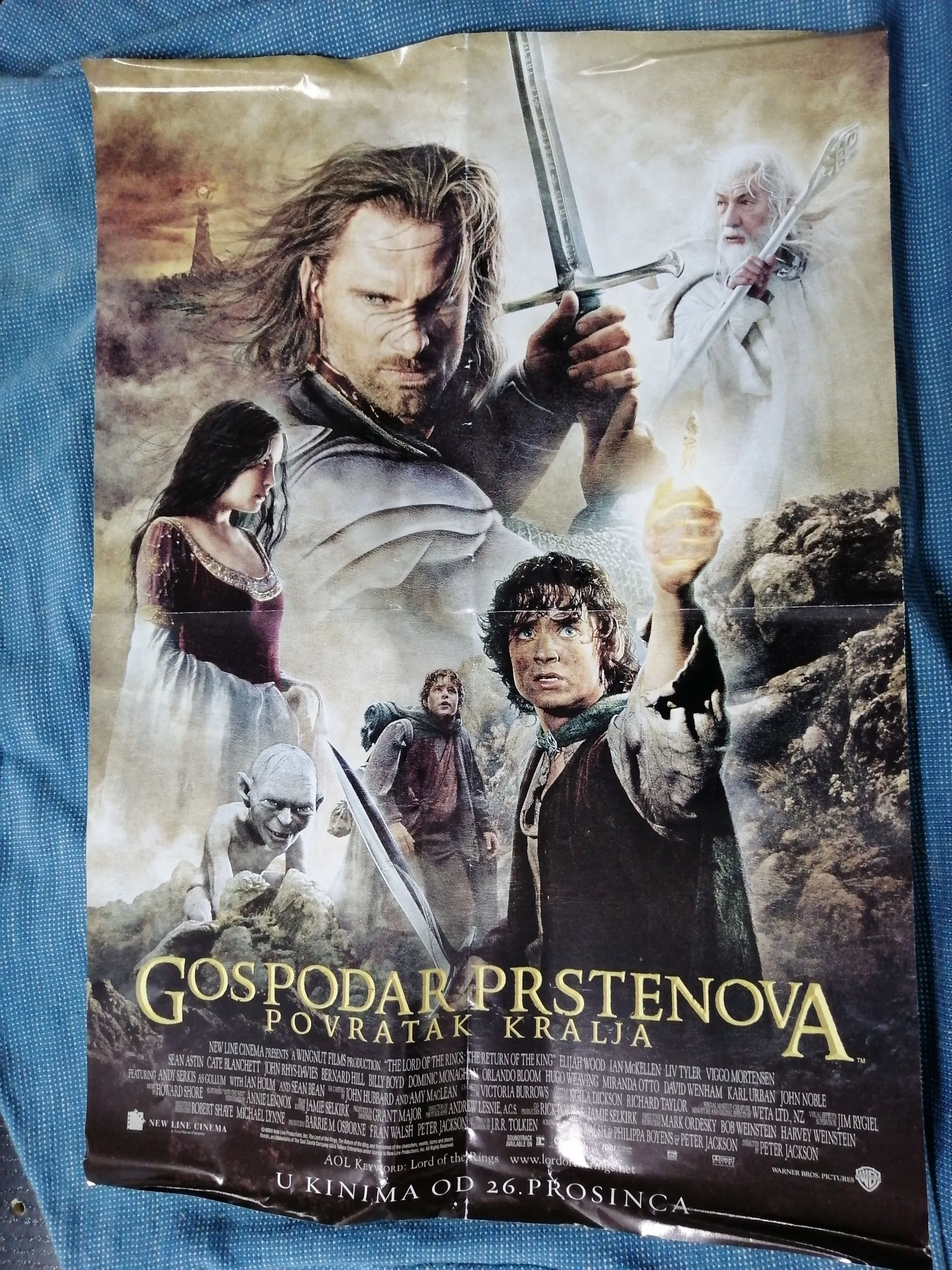 j.r.r. tolkien – gospodar prstenova 1-3 + poster - slika 5