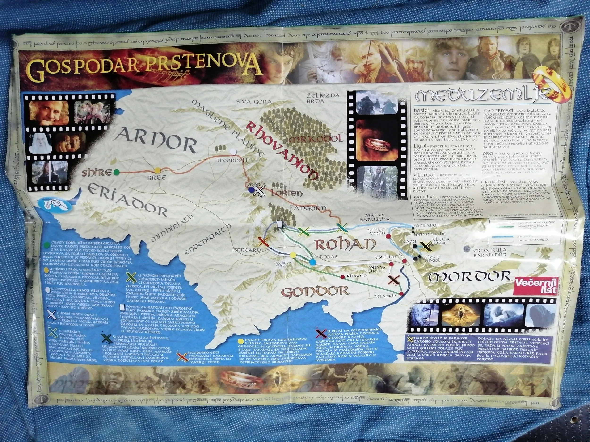 j.r.r. tolkien – gospodar prstenova 1-3 + poster - slika 6