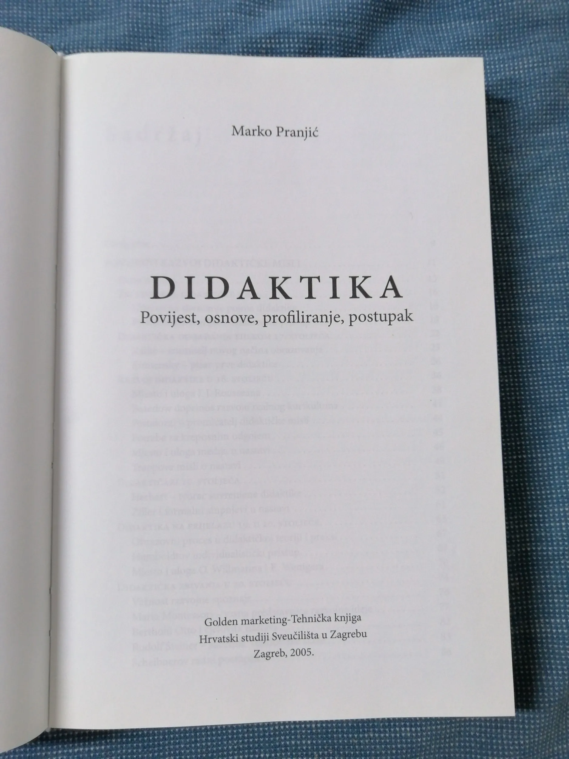 marko pranjić – didaktika : povijest, osnove, profiliranje - slika 2