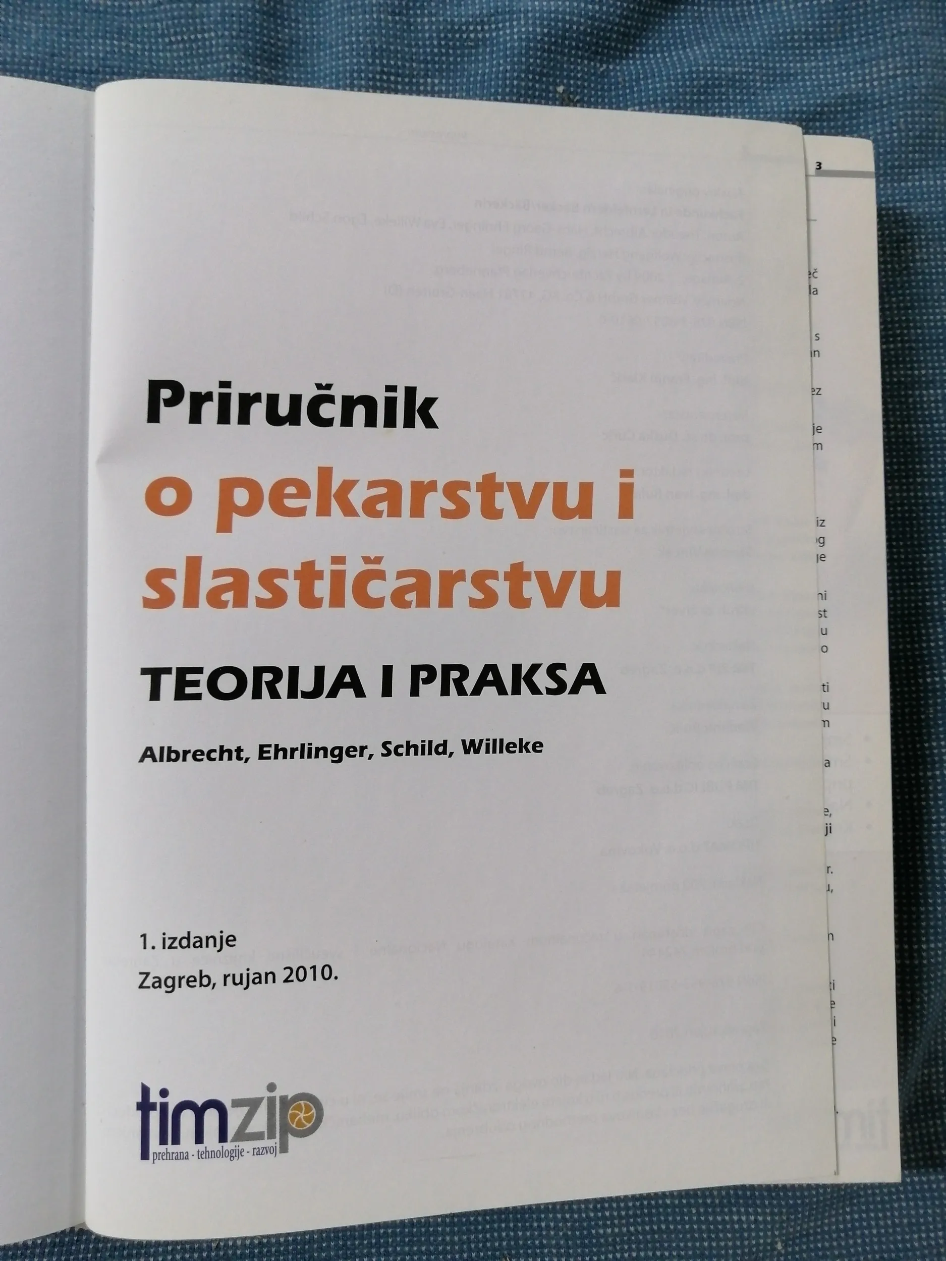 priručnik o pekarstvu i slastičarstvu : teorija i praksa - slika 2