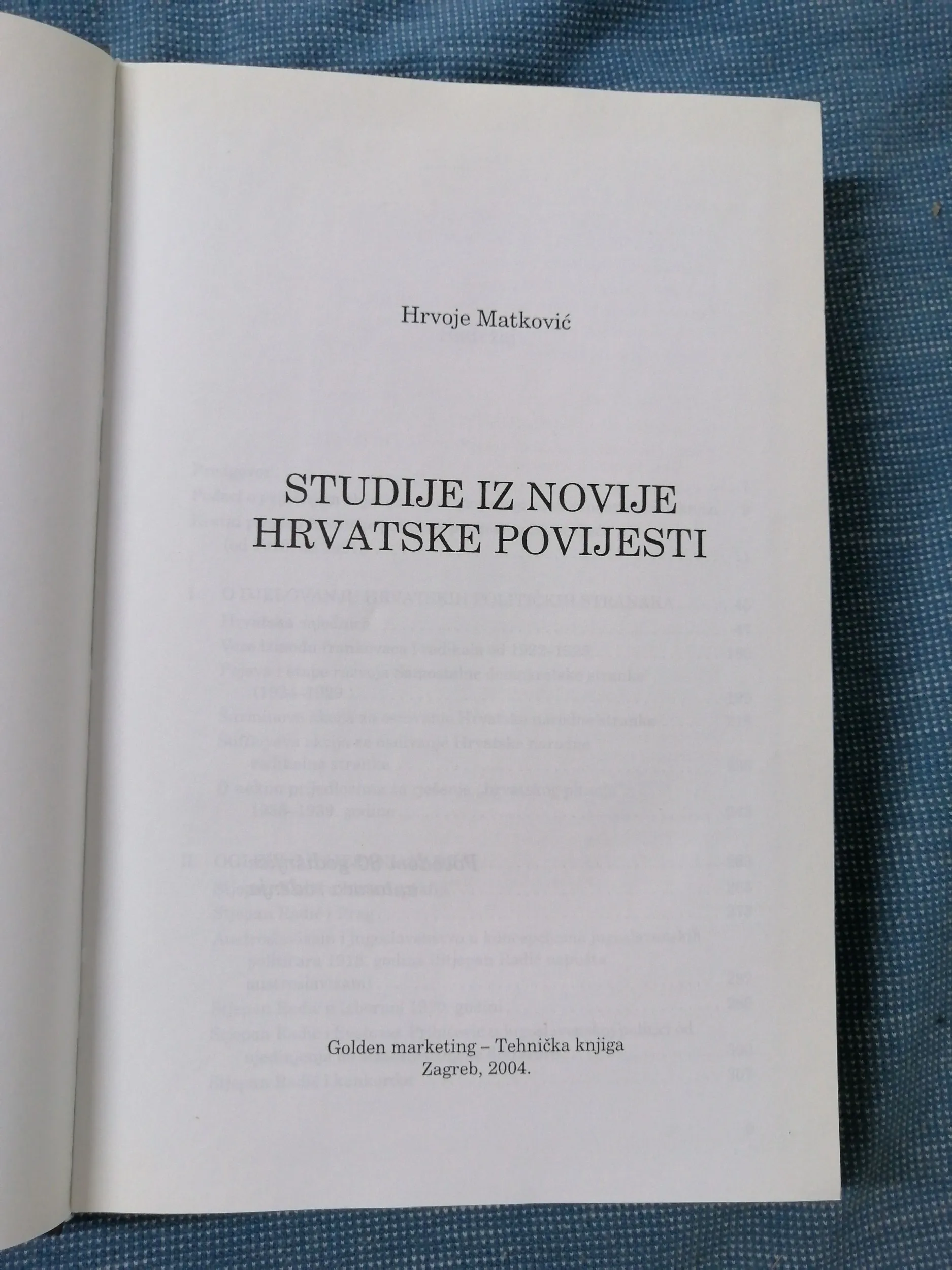 hrvoje matković – studije iz novije hrvatske povijesti - slika 2