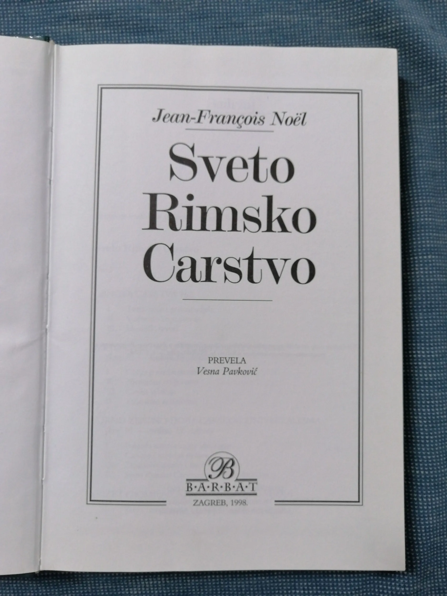 jean-francois noel – sveto rimsko carstvo - slika 2