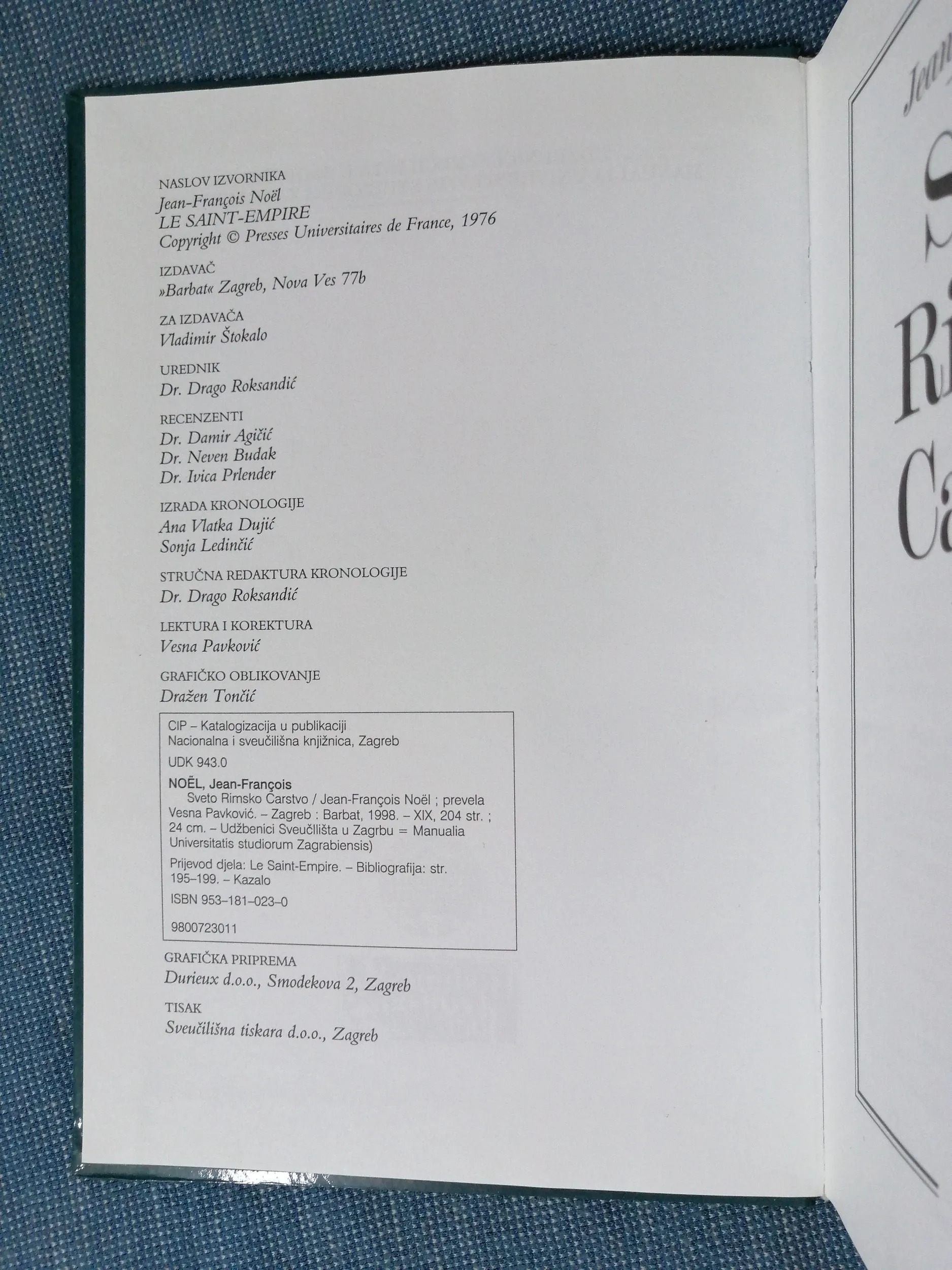 jean-francois noel – sveto rimsko carstvo - slika 3