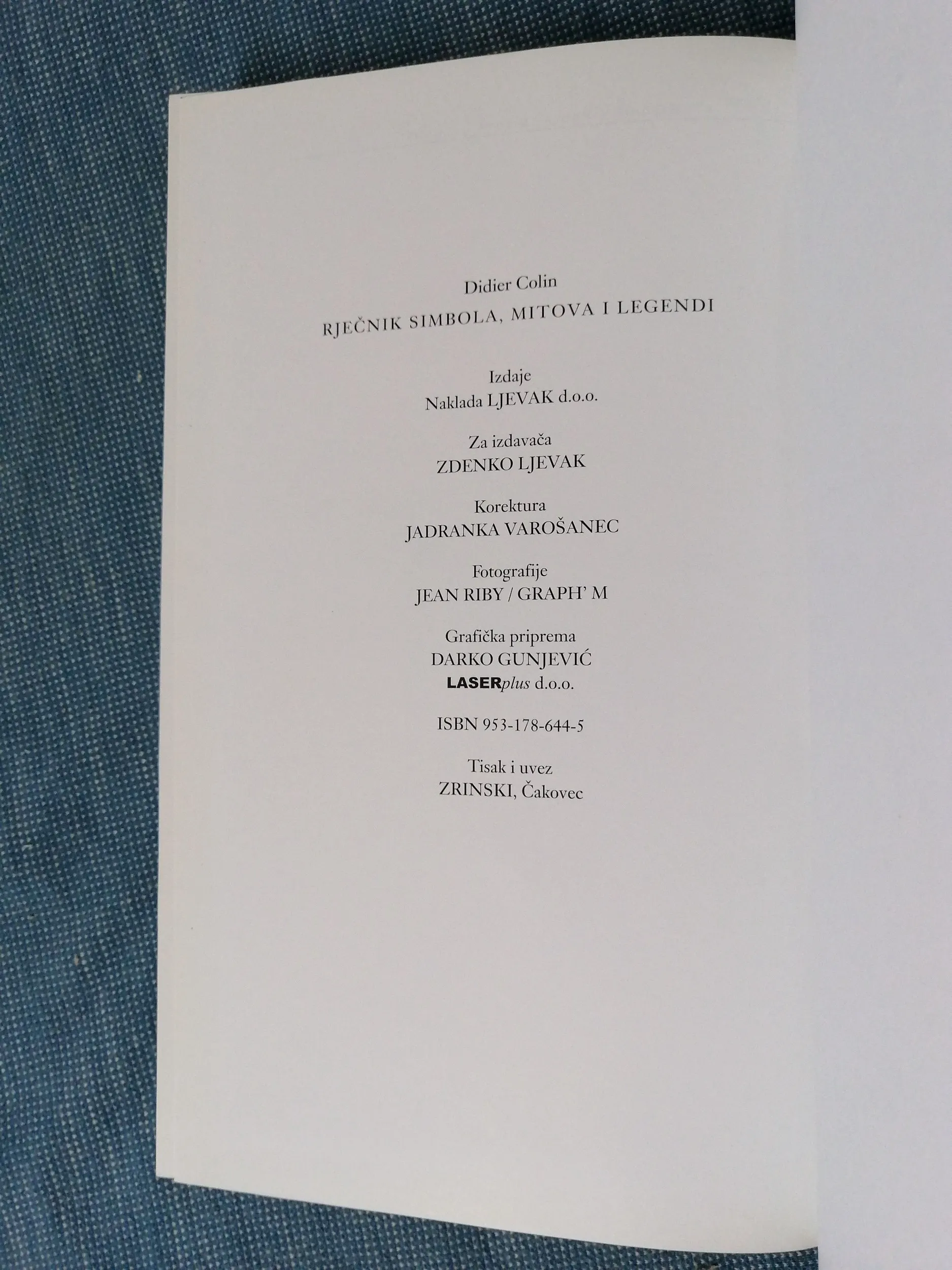 didier colin – rječnik simbola, mitova i legendi - slika 5
