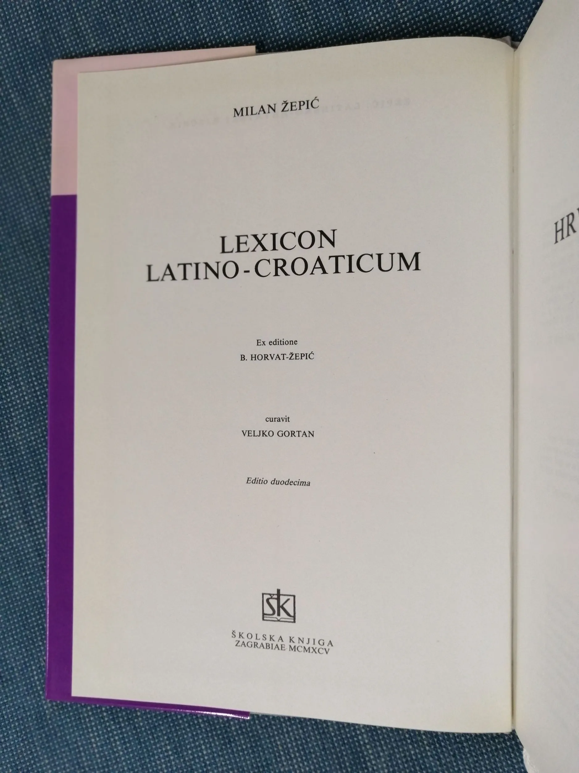 milan žepić – latinsko-hrvatski rječnik - slika 3
