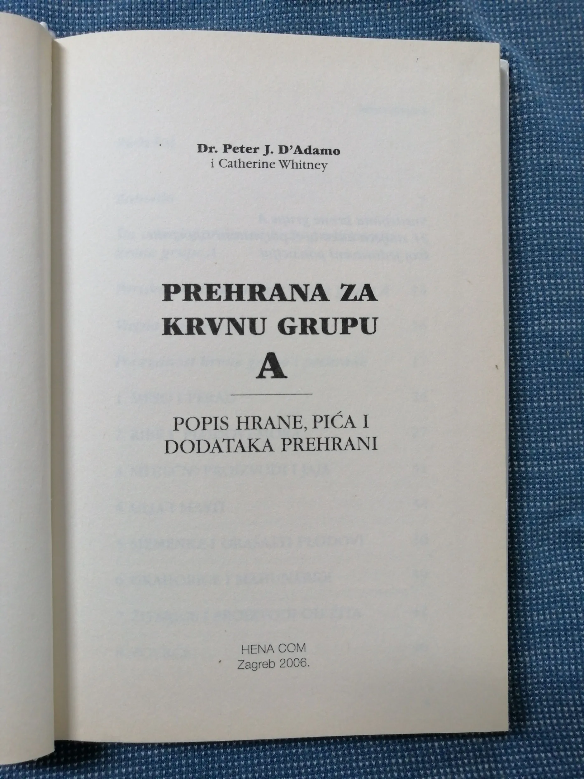 peter j. d'adamo – prehrana za krvnu grupu a - slika 2
