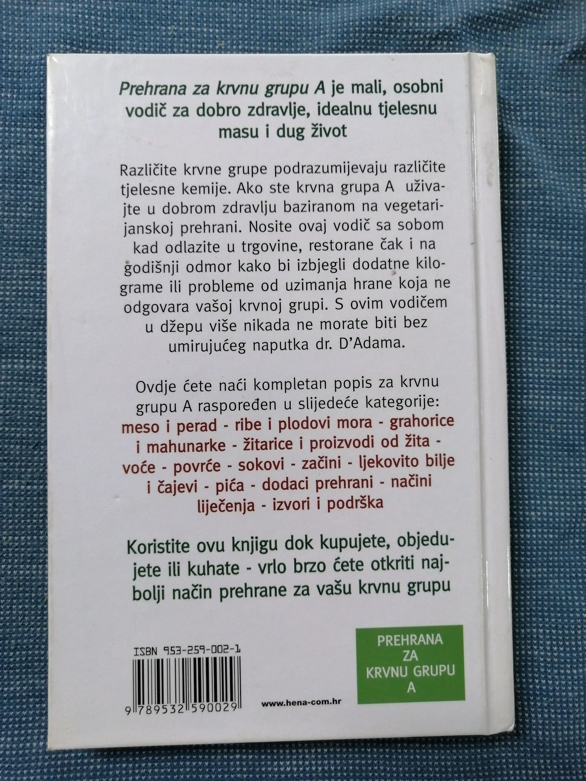 peter j. d'adamo – prehrana za krvnu grupu a - slika 6