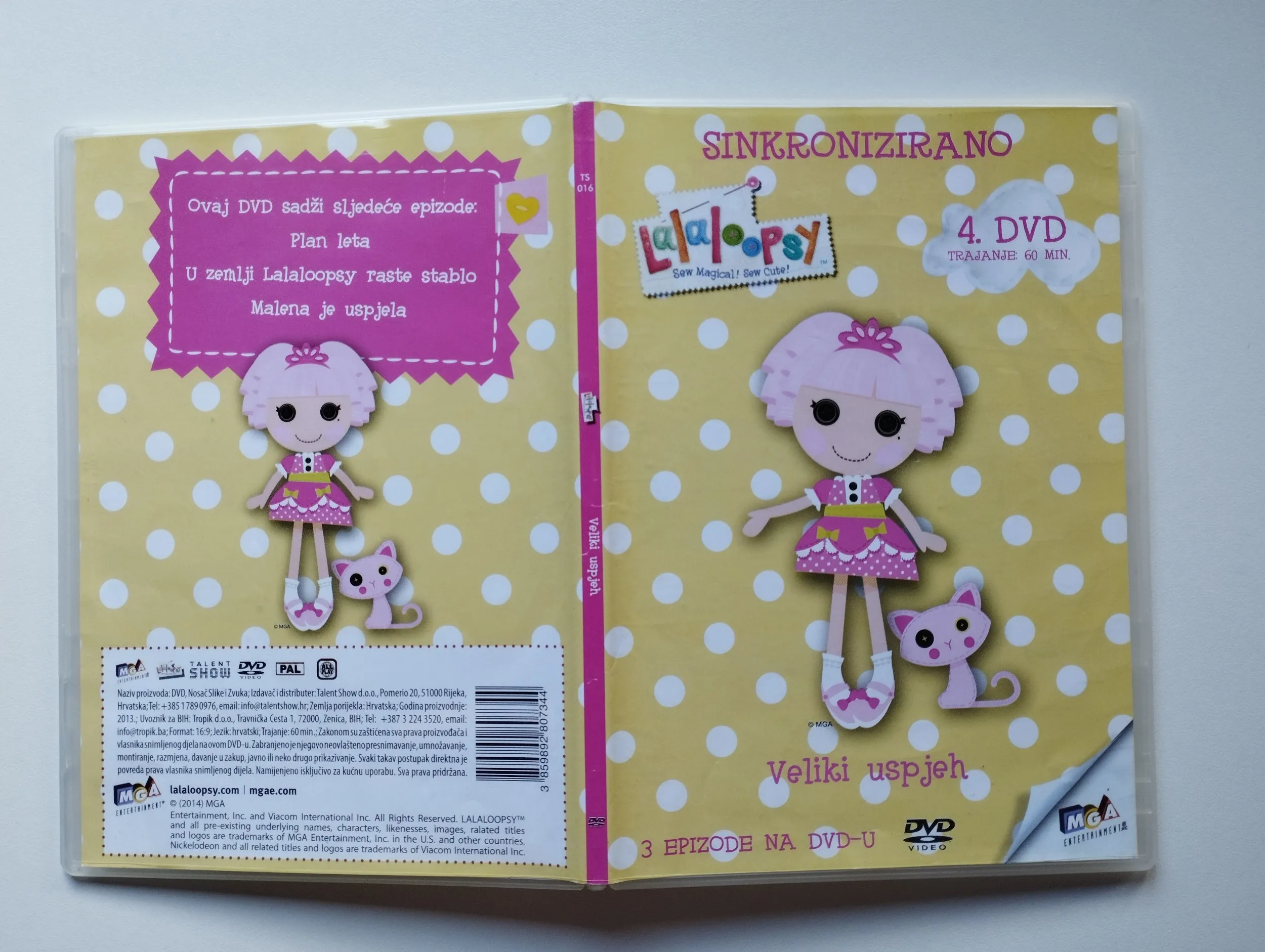 Lalaloopsy 4.DVD Veliki uspjeh - Samobor