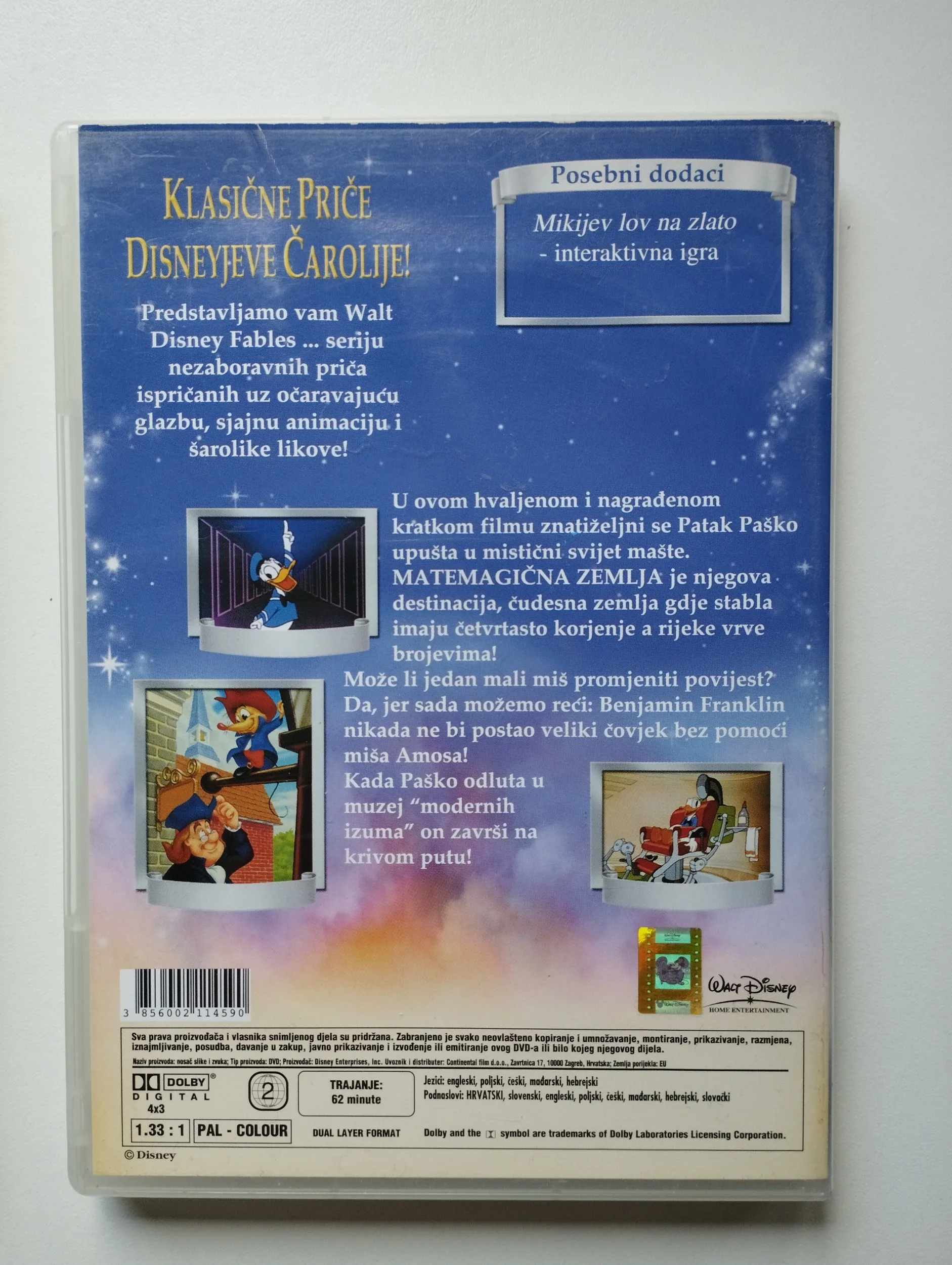 disney - najljepše disneyjeve bajke 1,3, 4 dvd - slika 3