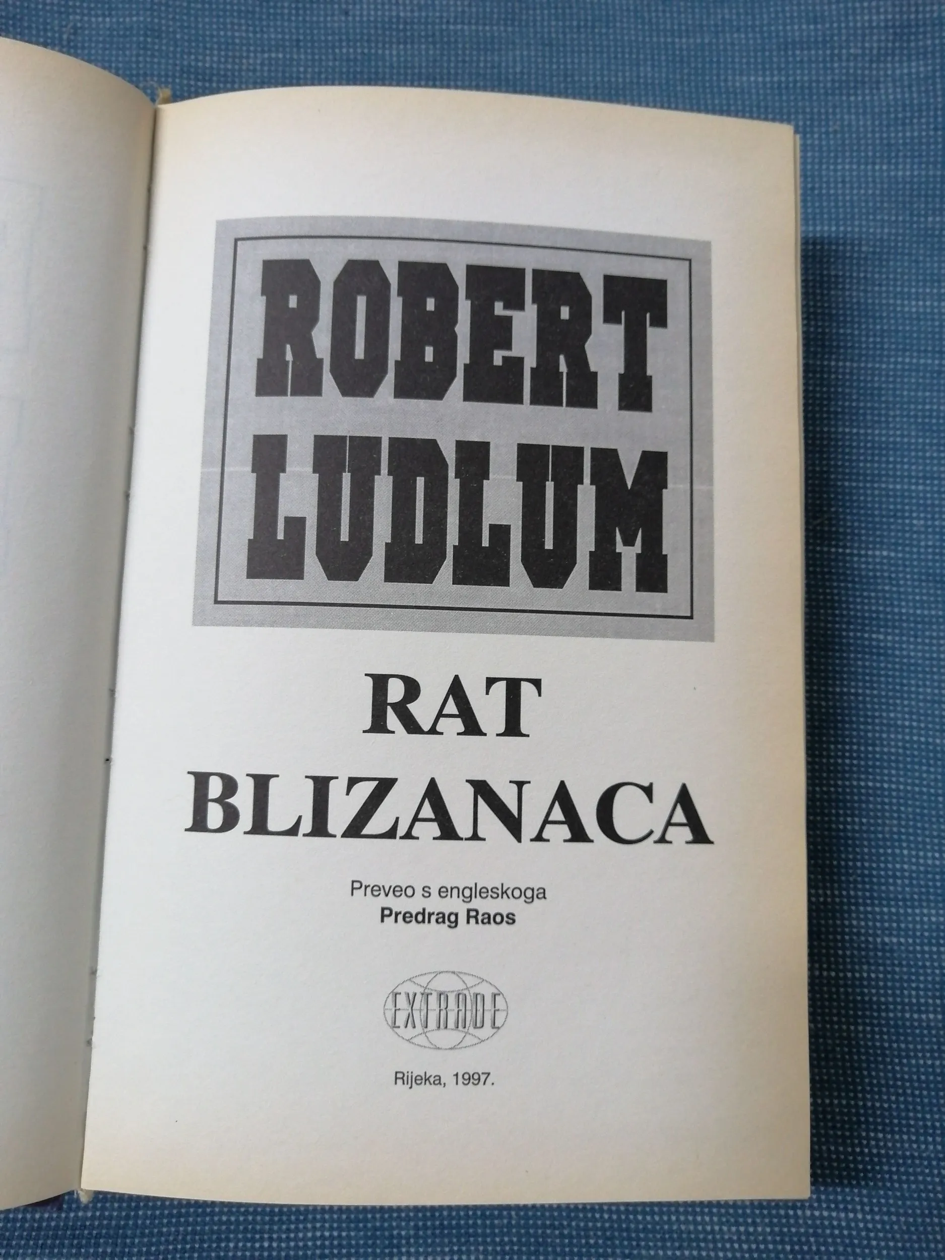 robert ludlum – rat blizanaca - slika 2