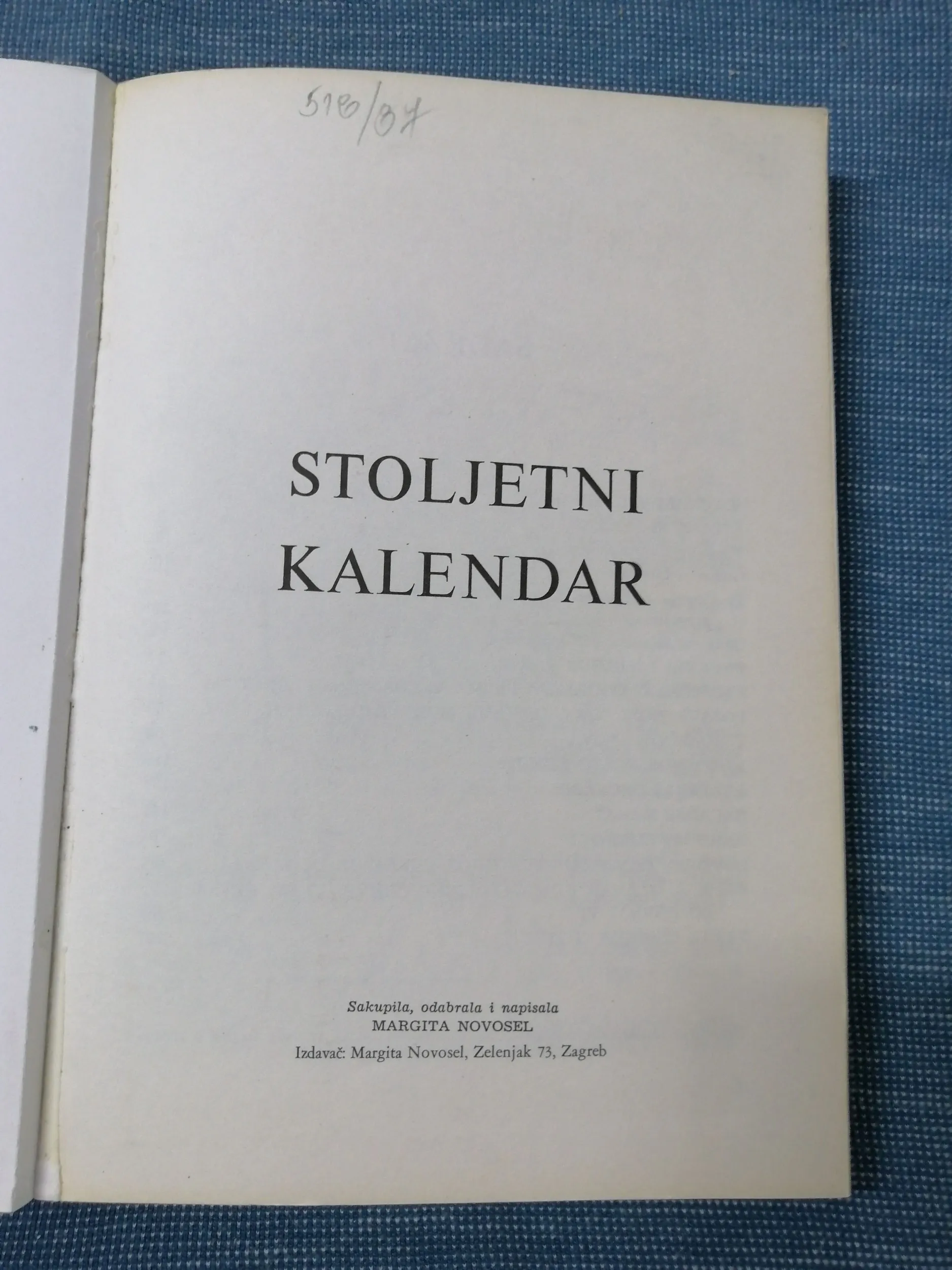 margita novosel – stoljetni kalendar - slika 2