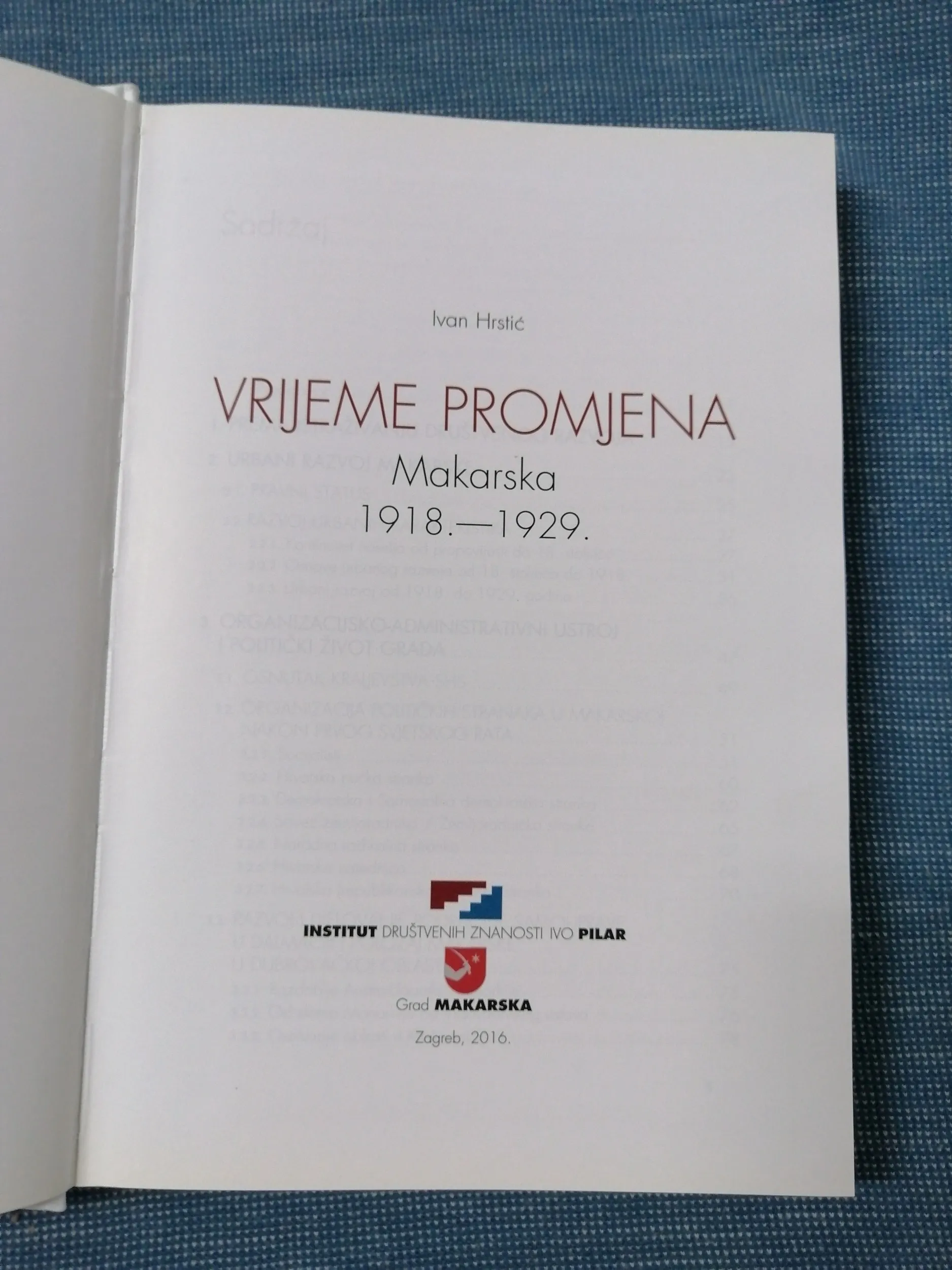 ivan hrstić – vrijeme promjena. makarska 1918-1929. - slika 2