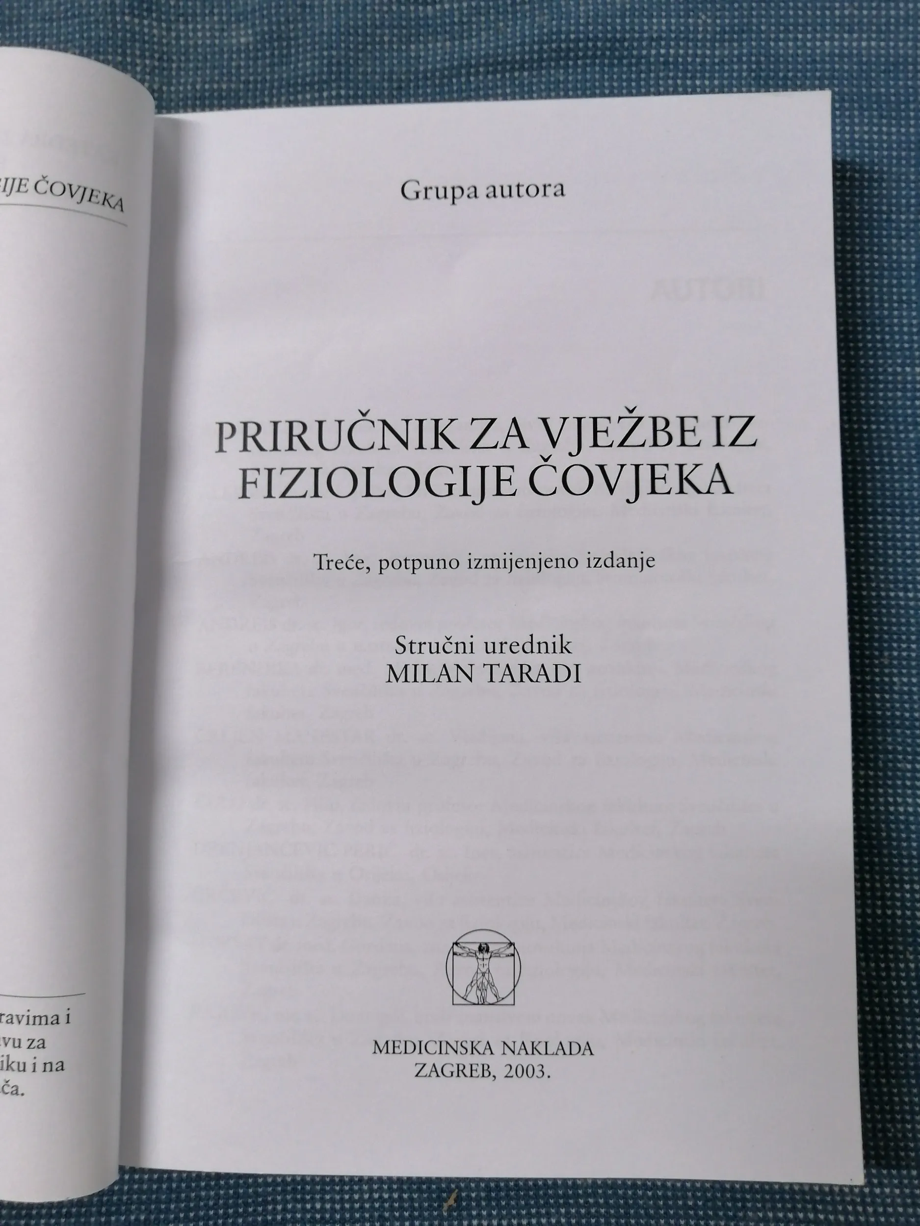 milan taradi (ur.) – priručnik za vježbe iz fiziologije čovjeka - slika 2