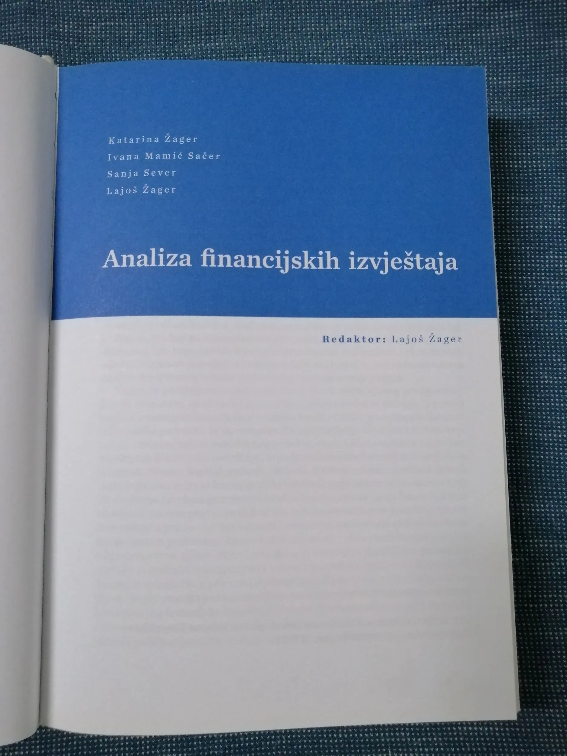 katarina žager i dr. – analiza financijskih izvještaja - slika 2