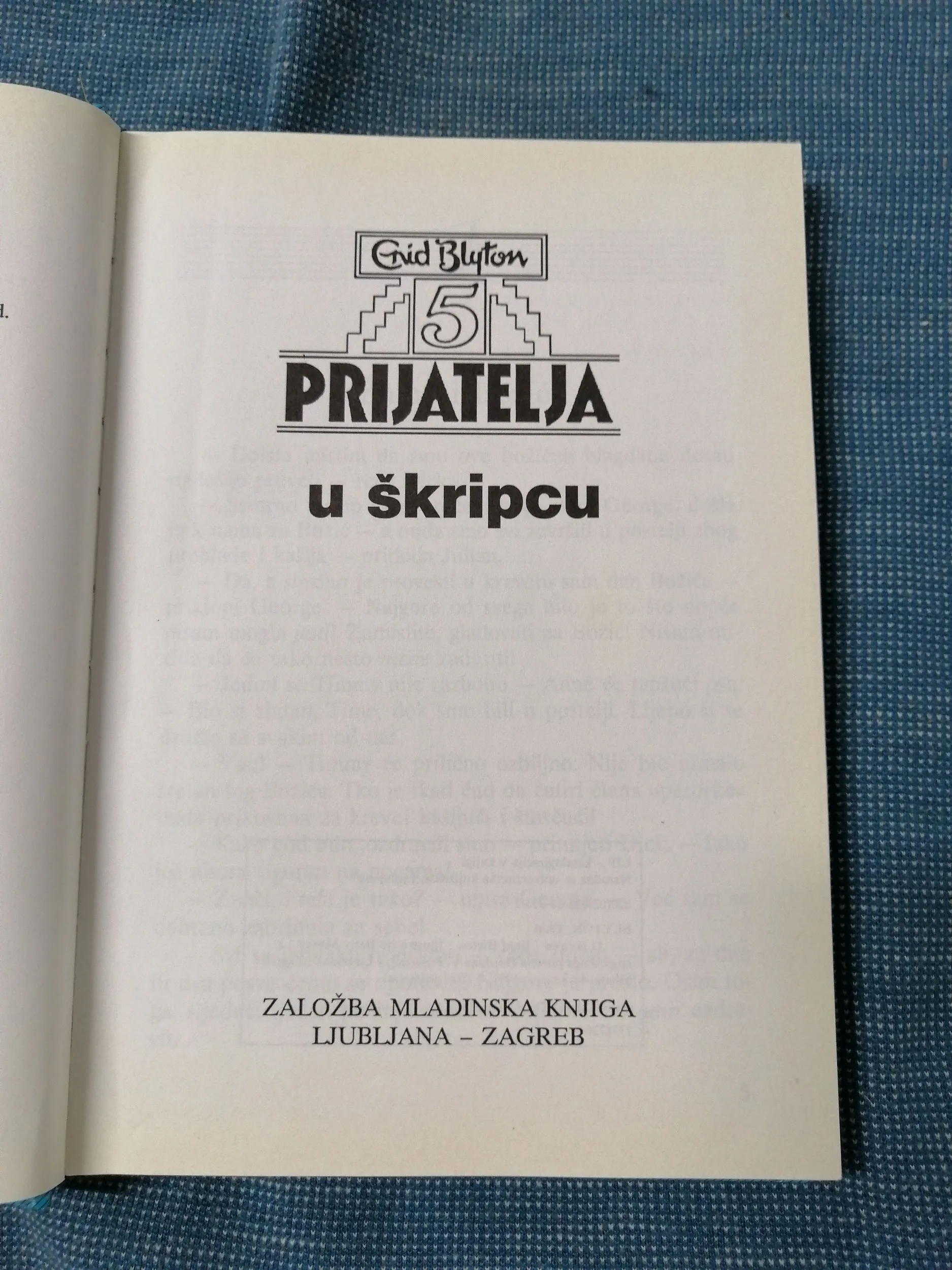 enid blyton – 5 prijatelja u škripcu - slika 2