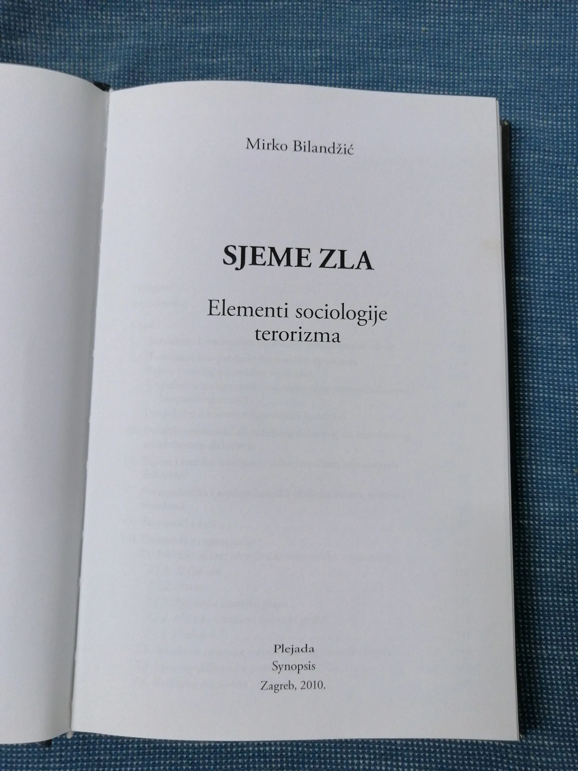 mirko bilandžić – sjeme zla : elementi sociologije terorizma - slika 2