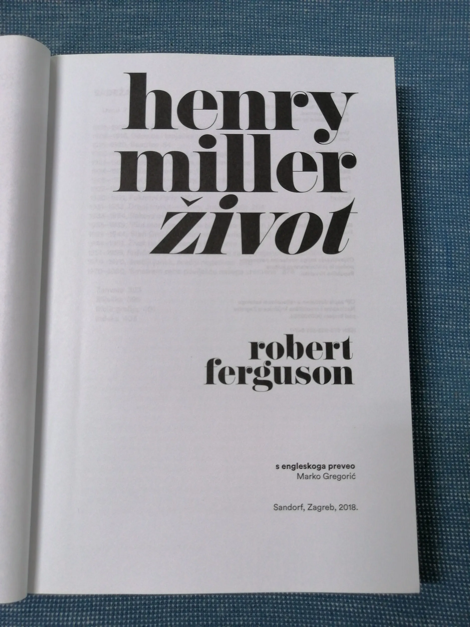 robert ferguson – henry miller život - slika 2
