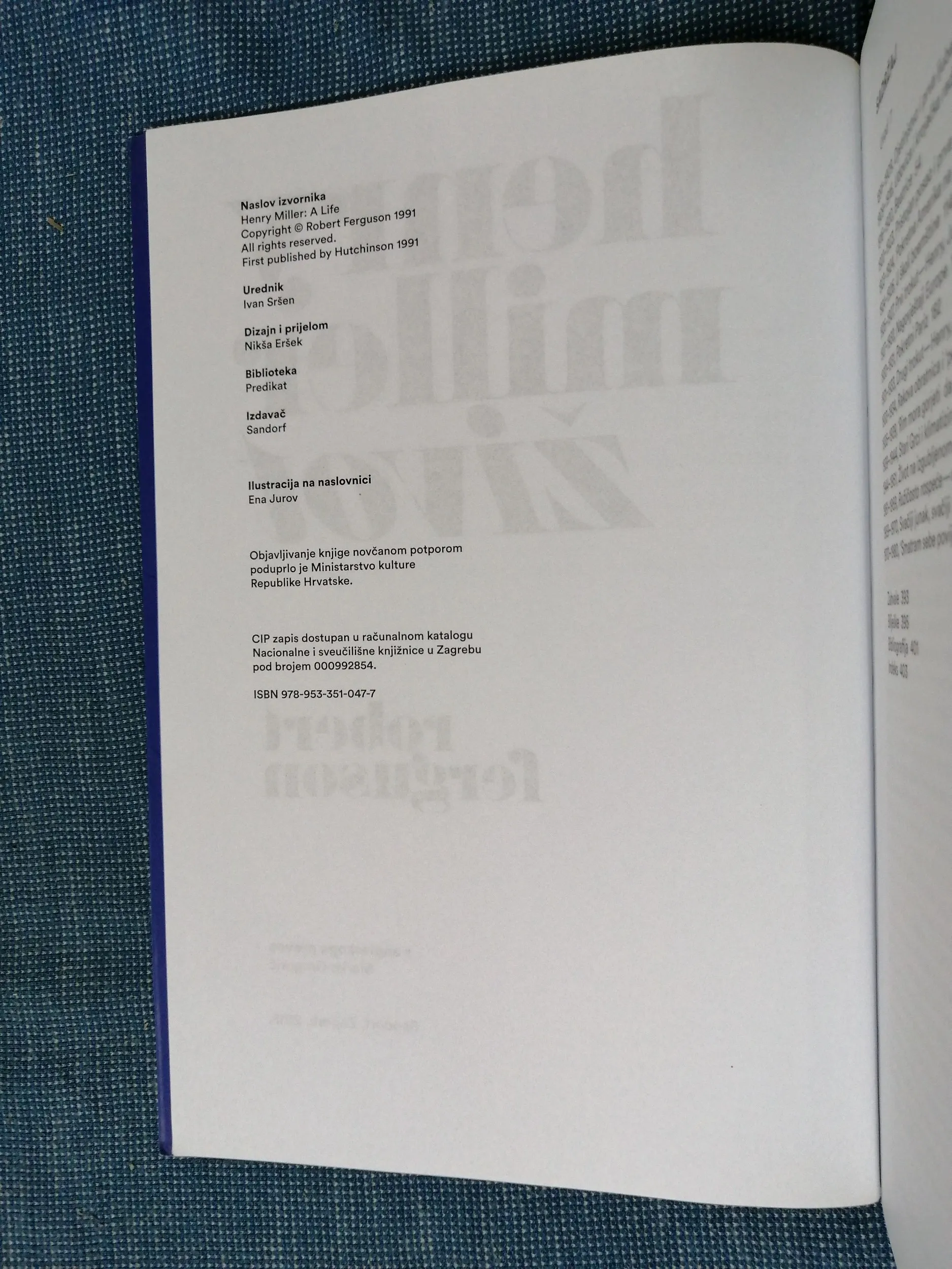 robert ferguson – henry miller život - slika 3