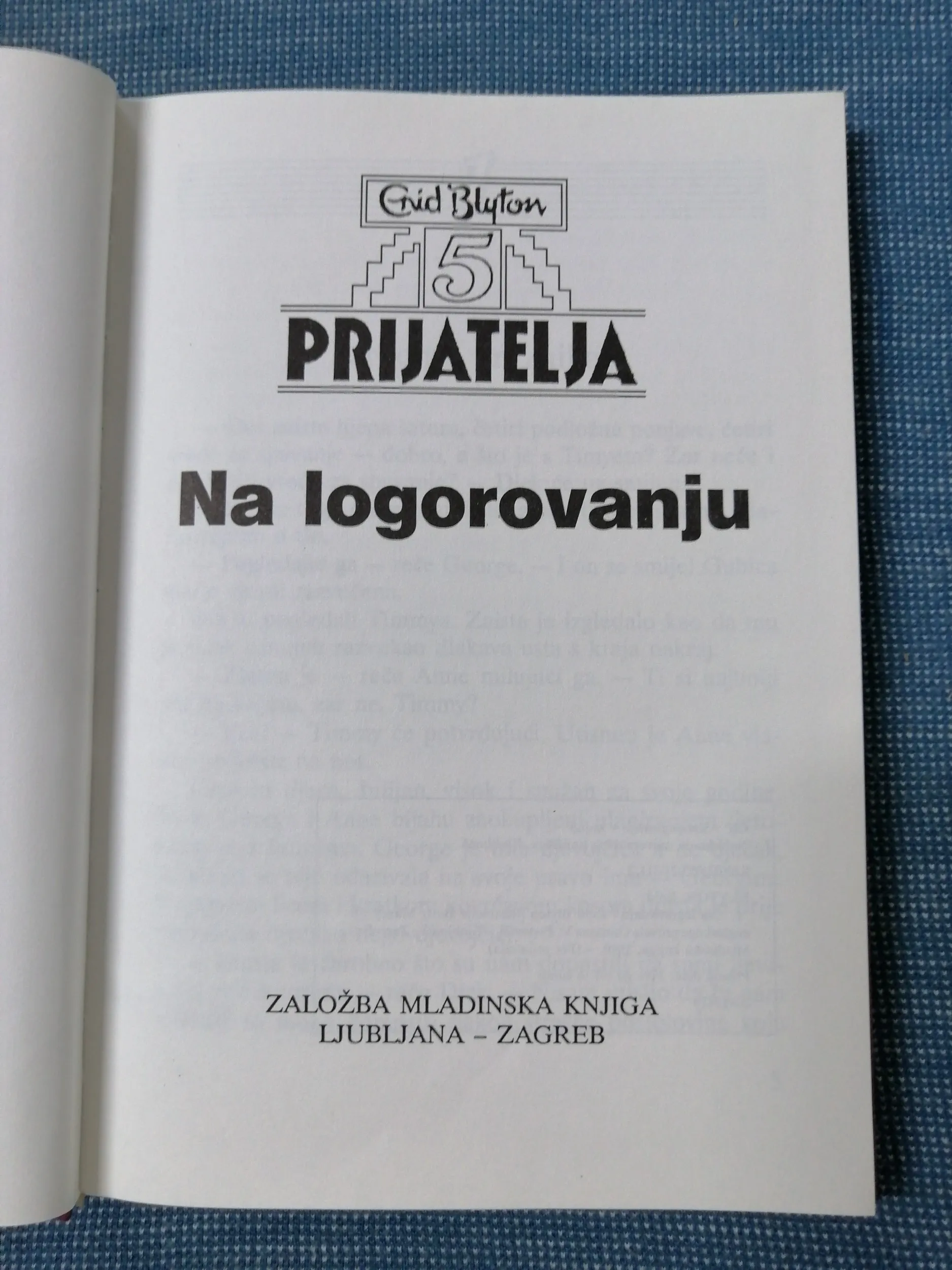enid blyton – 5 prijatelja ne logorovanju - slika 2