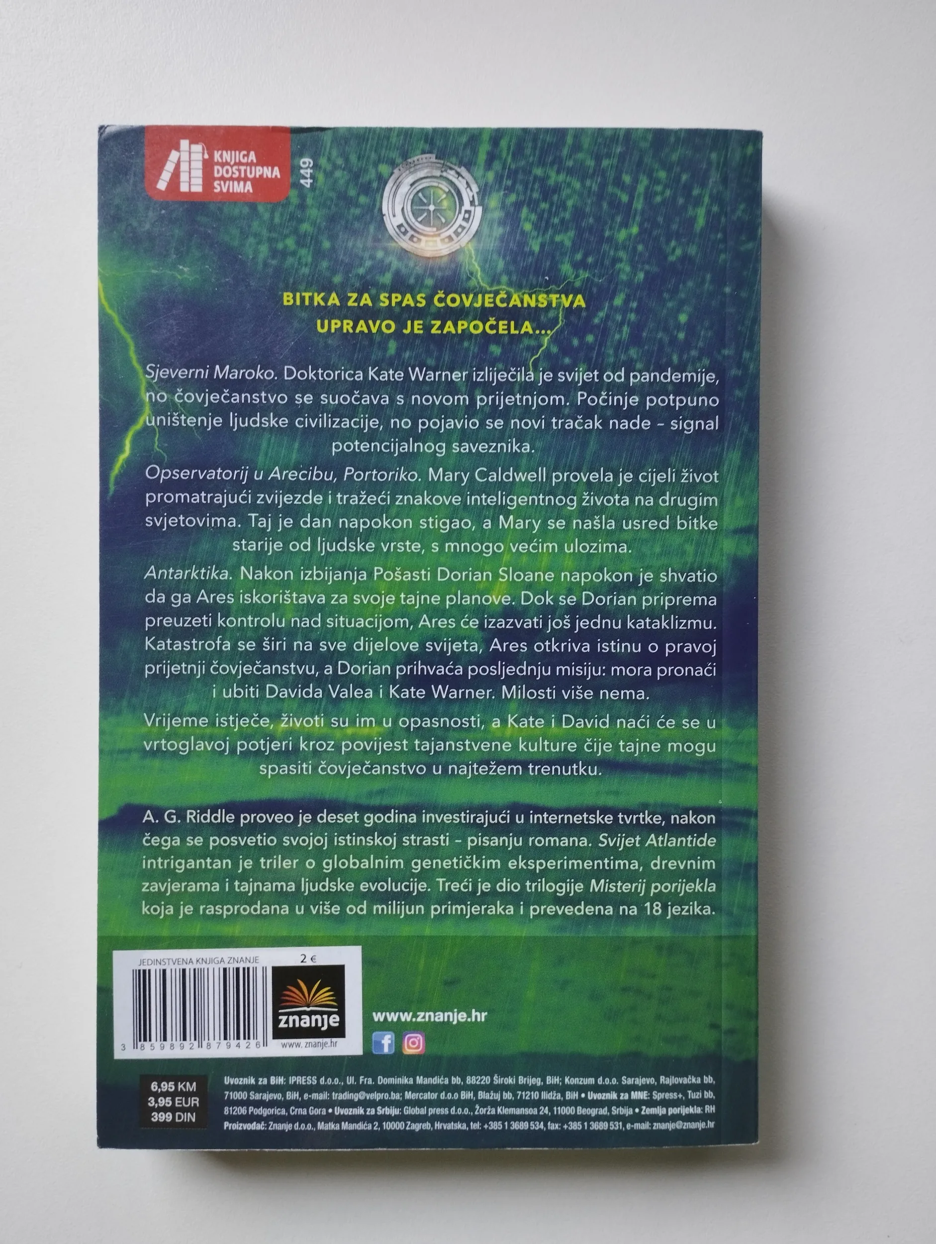a g riddle - svijet atlantide - slika 4
