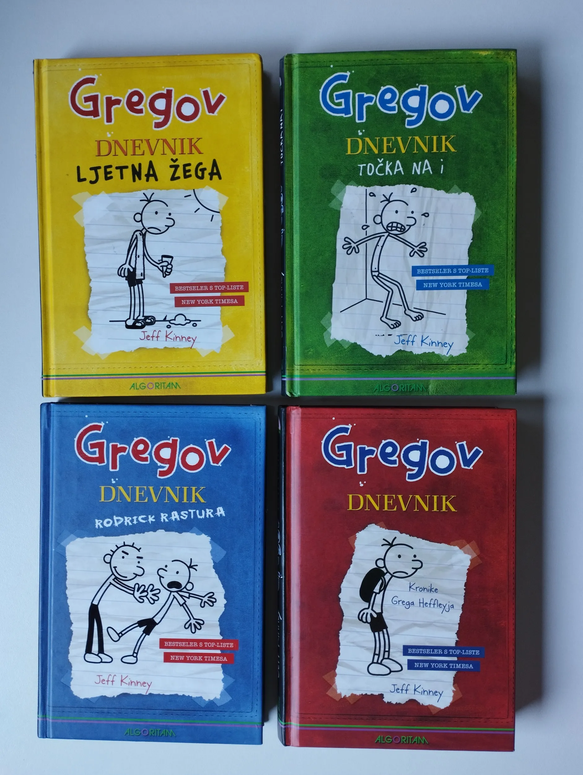 jeff kinney - gregov dnevnik - više naslova - slika 1