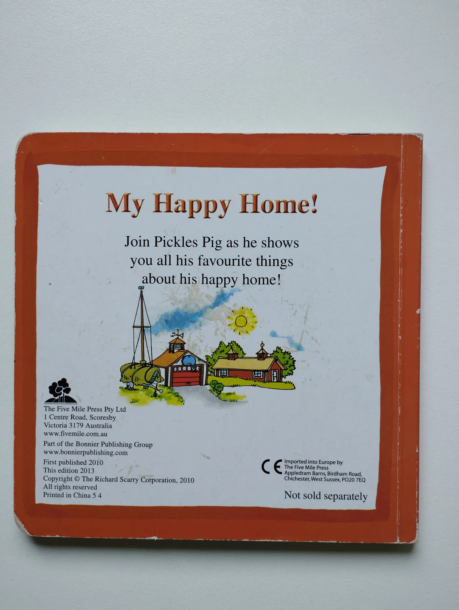 richard scarry - my happy home, huckle`s opposites, huckle`s good ... - slika 3