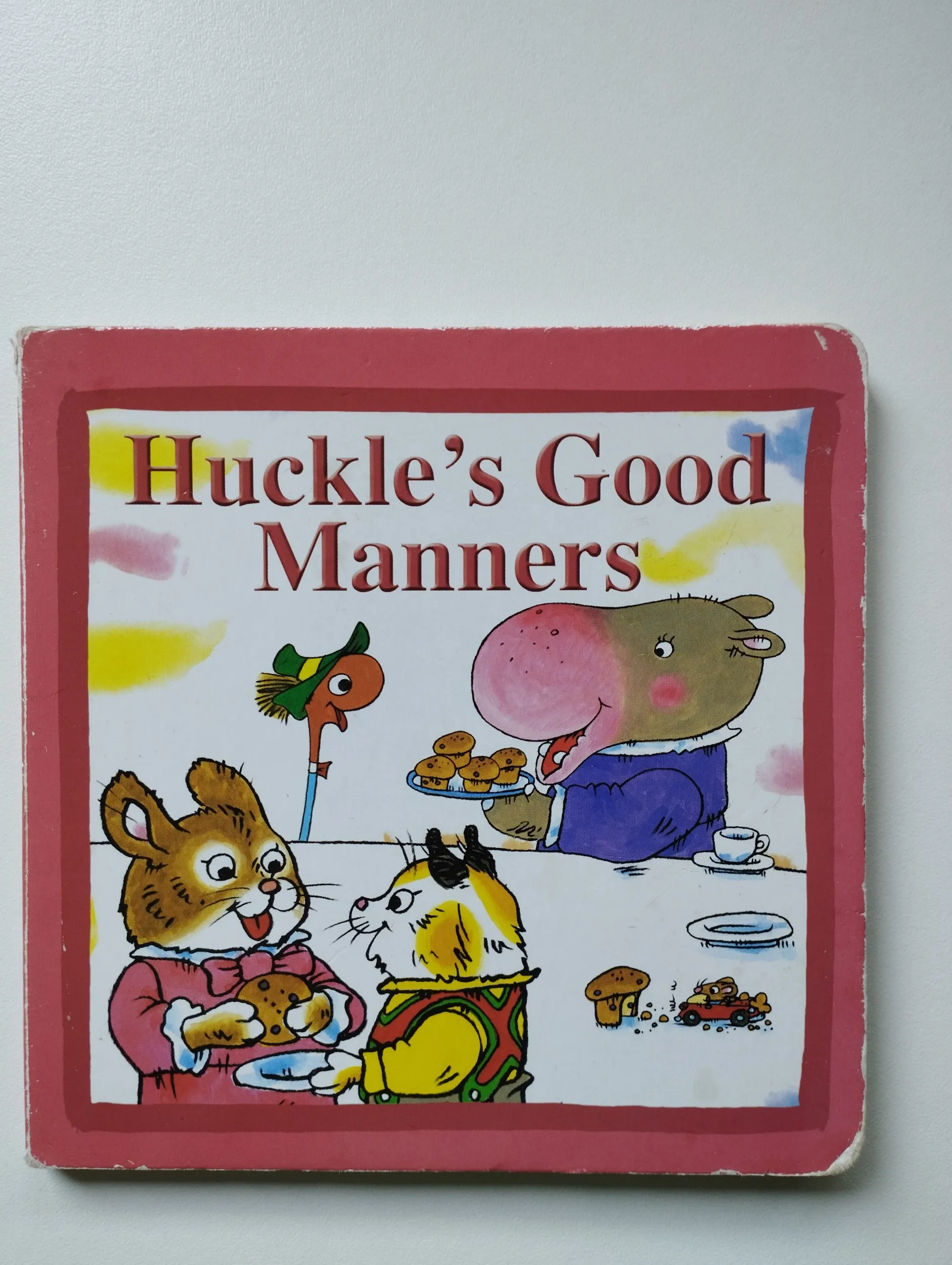 richard scarry - my happy home, huckle`s opposites, huckle`s good ... - slika 6
