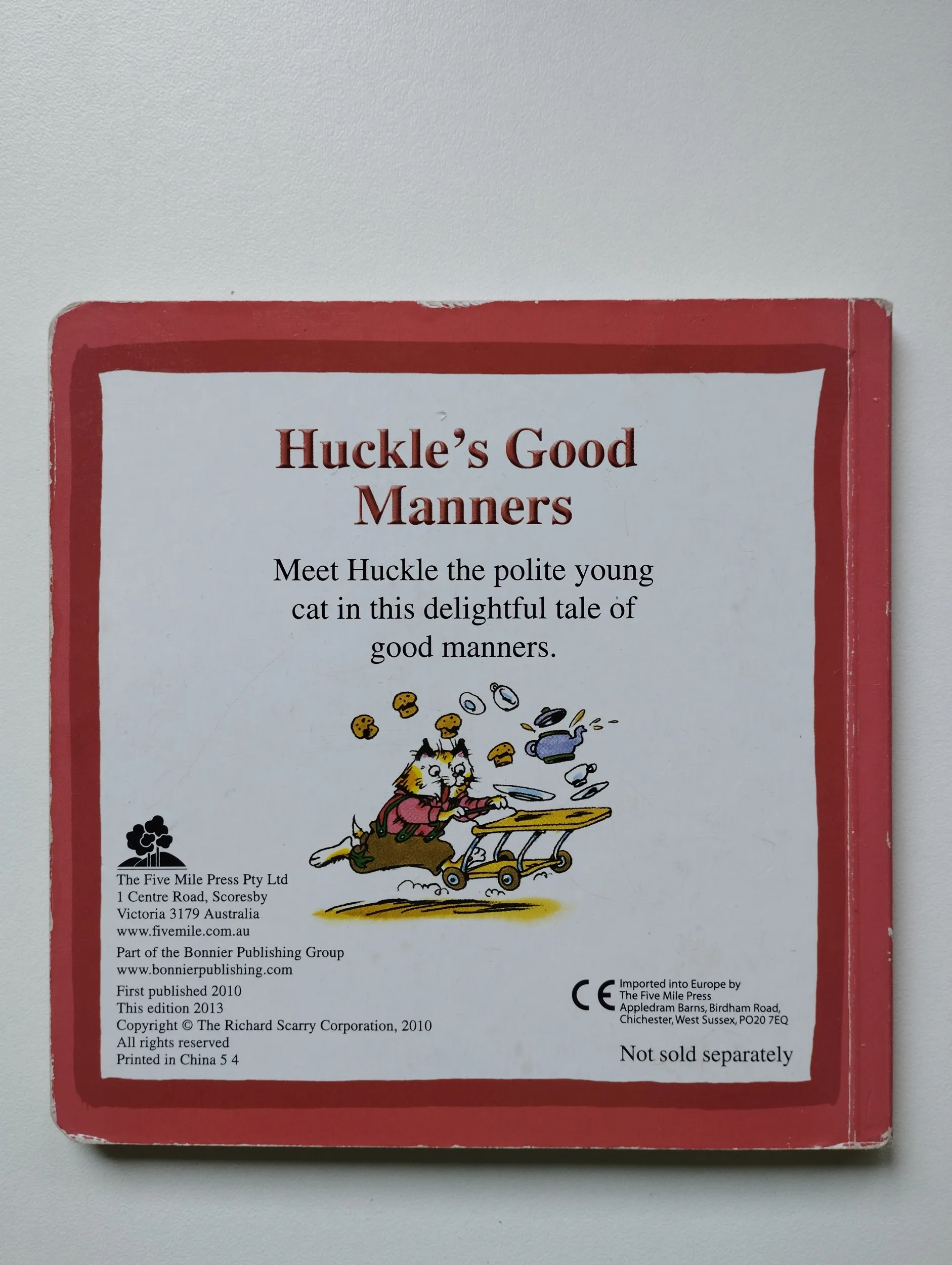 richard scarry - my happy home, huckle`s opposites, huckle`s good ... - slika 7