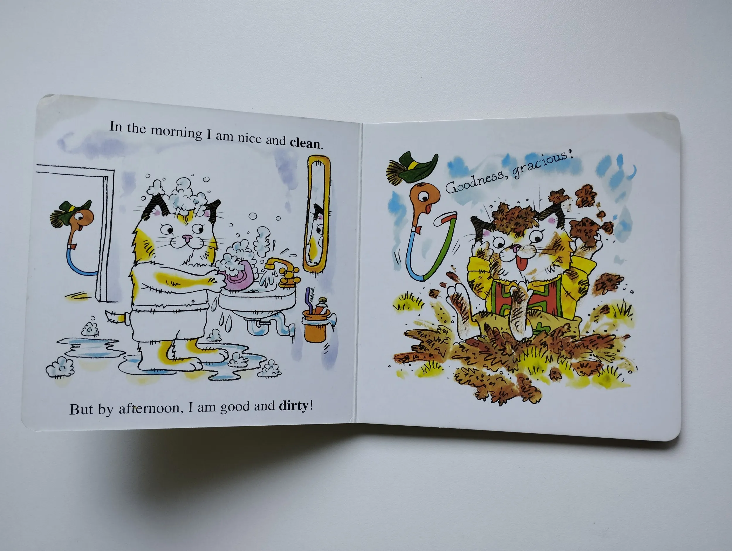 richard scarry - my happy home, huckle`s opposites, huckle`s good ... - slika 9