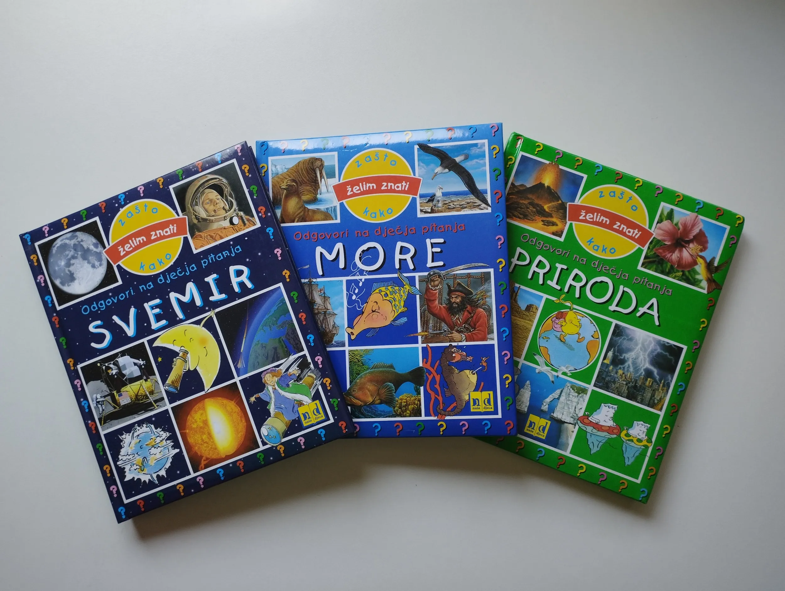 odgovori na dječja pitanja - priroda, more, svemir - slika 1