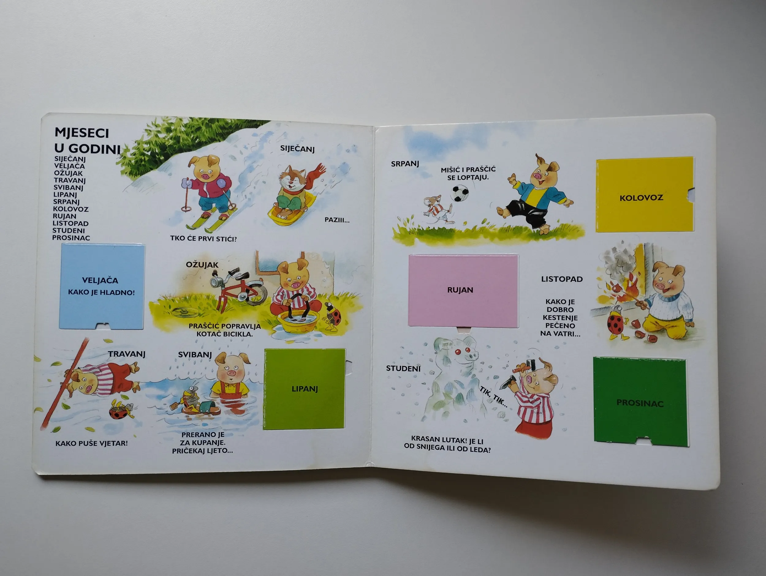 knjiga s prozorčićima - godišnja doba - slika 7