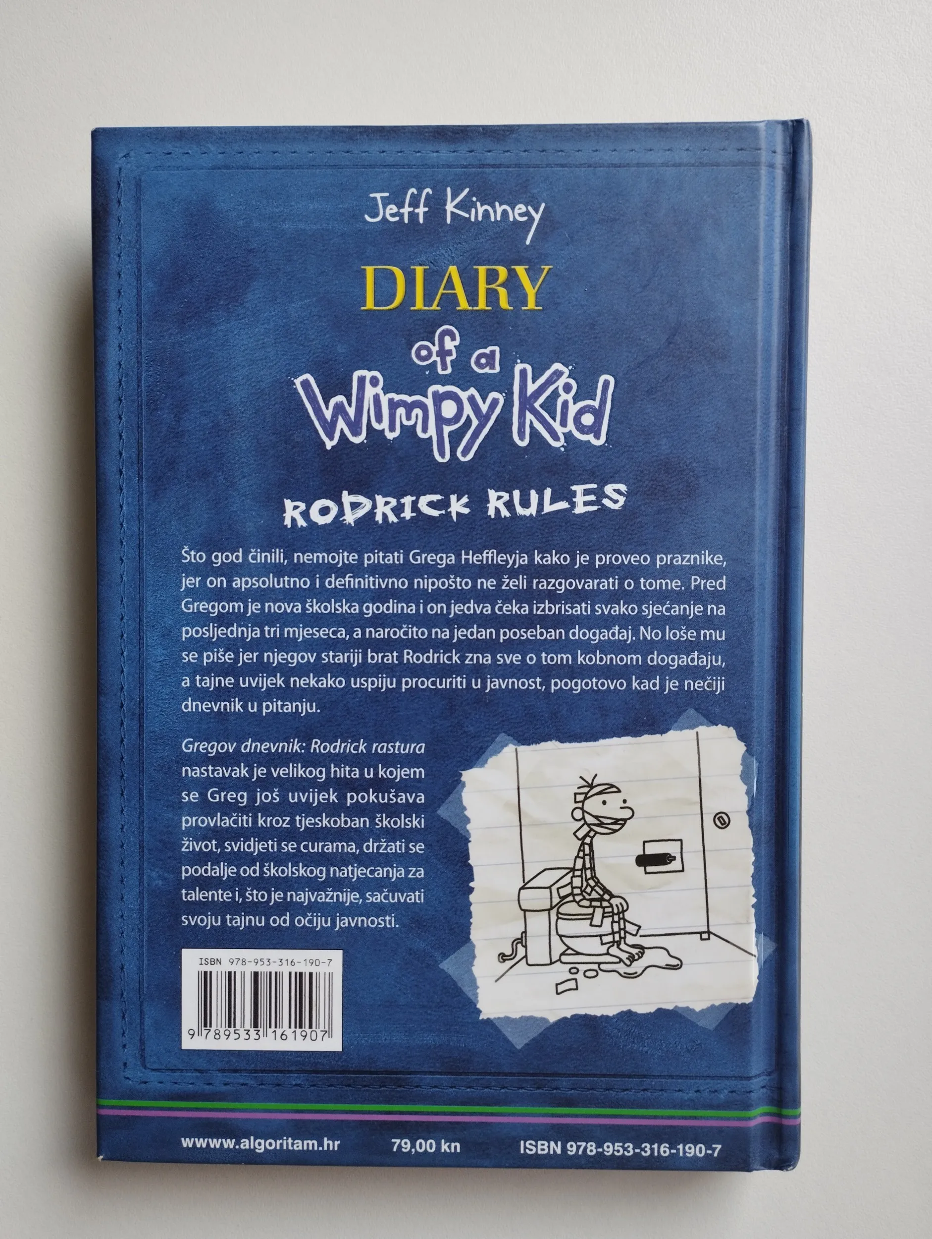 jeff kinney - gregov dnevnik - rodrick rastura - slika 2