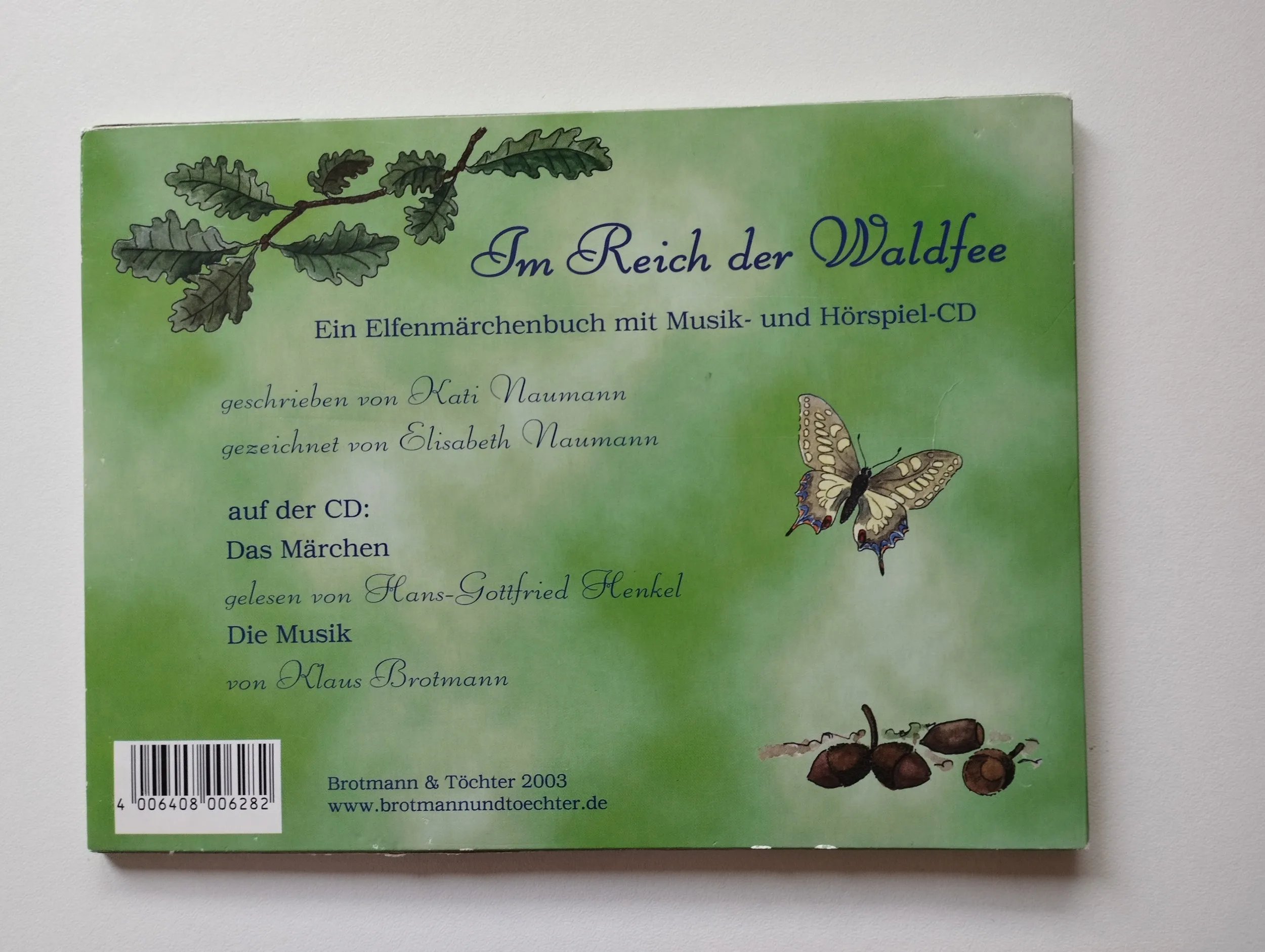 kati naumann - im reich der waldfee + cd - slika 2