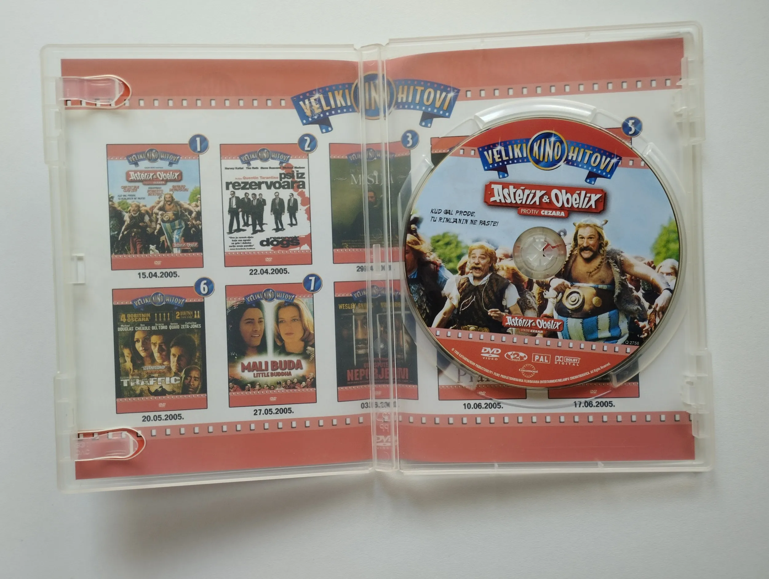 asterix & obelix protiv cezara dvd - slika 2