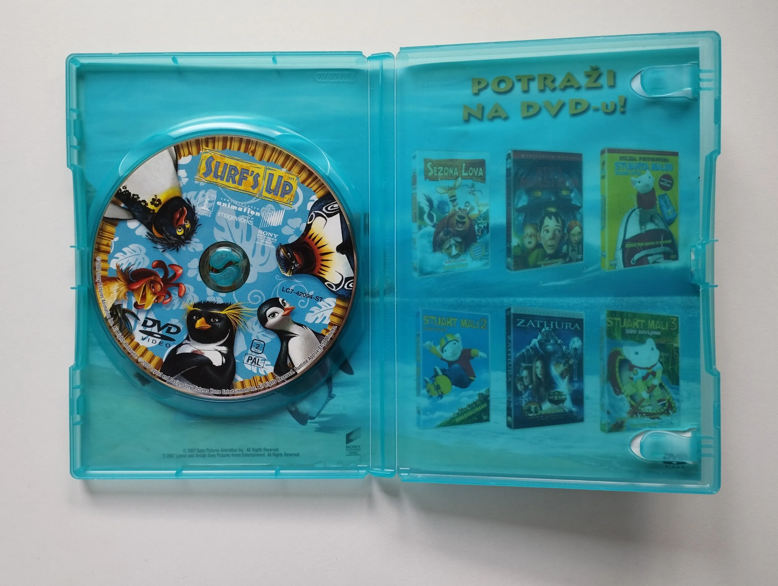 surfs up / divlji valovi dvd sinc. - slika 2
