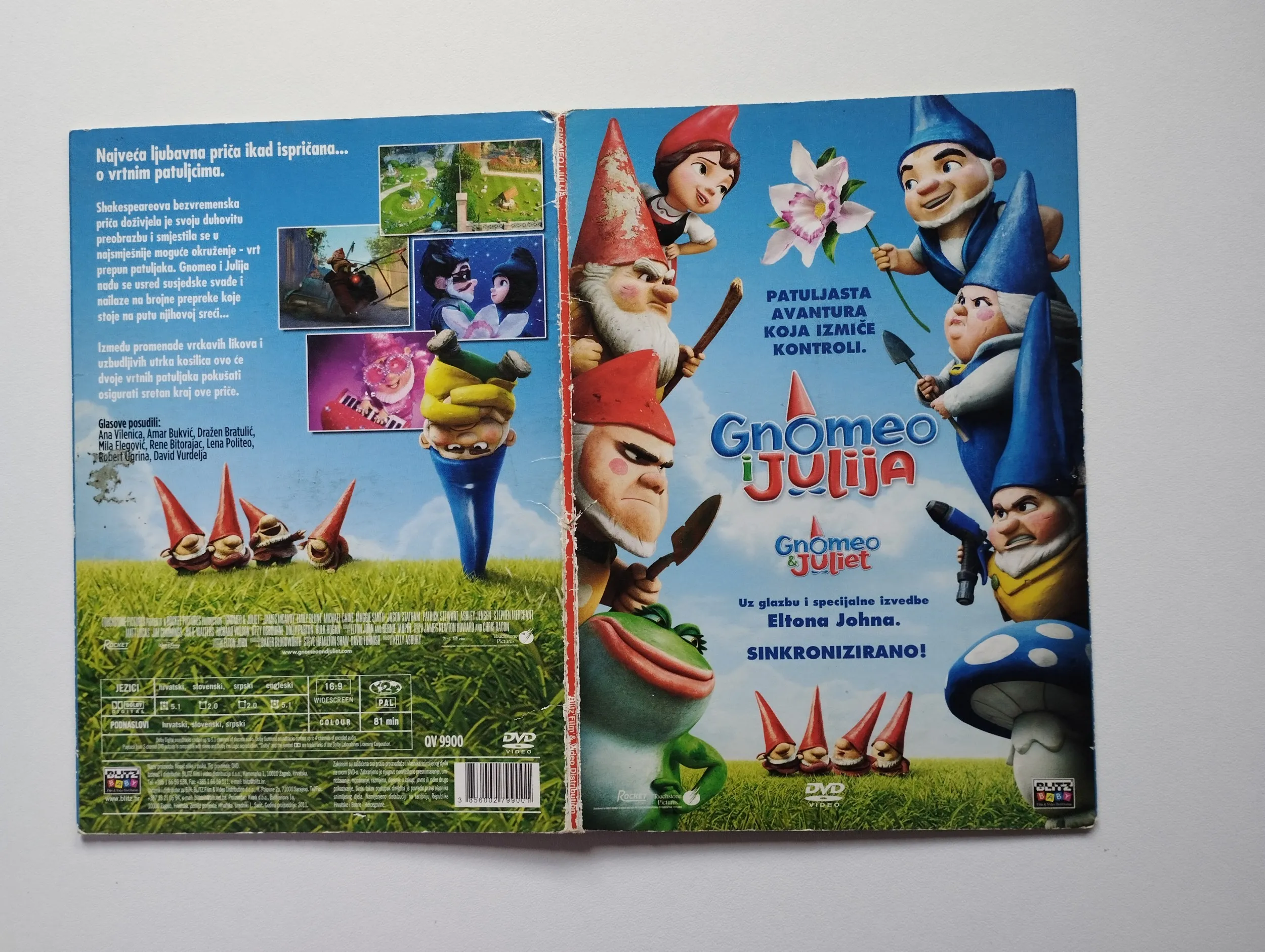 gnomeo i julija dvd - slika 1