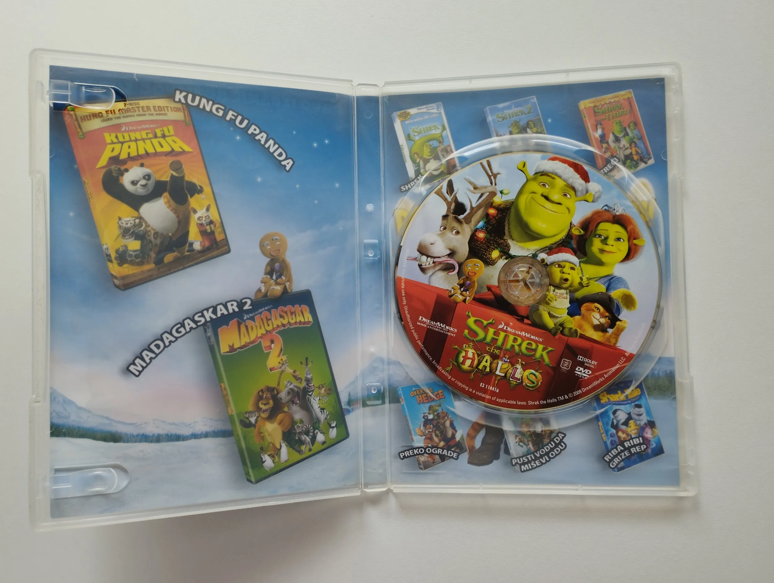 shrek the halls / shrekov prvi božić dvd - slika 2