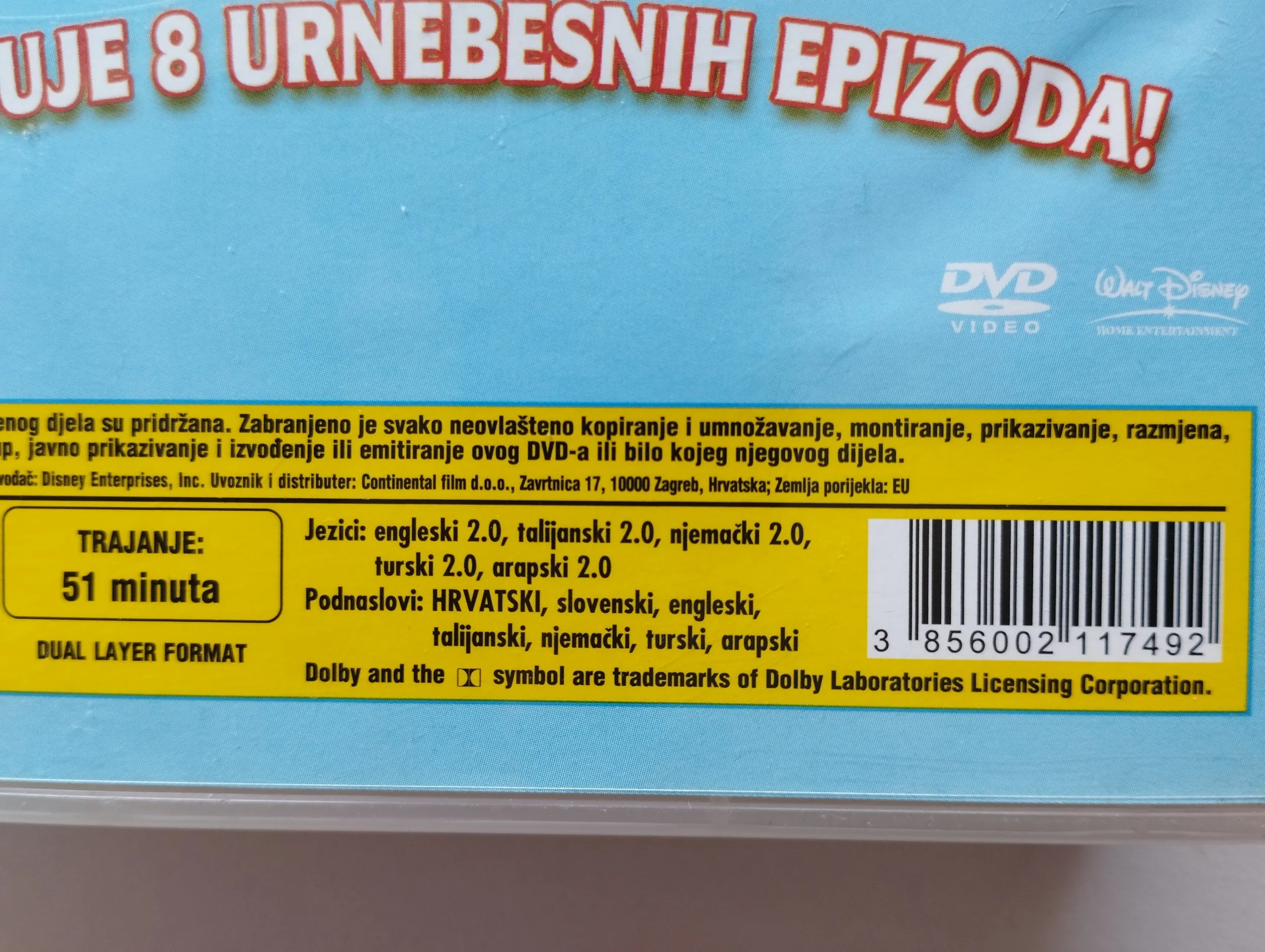disney - chip i dale evo nevolja! nevolje na stablu dvd lot - slika 4