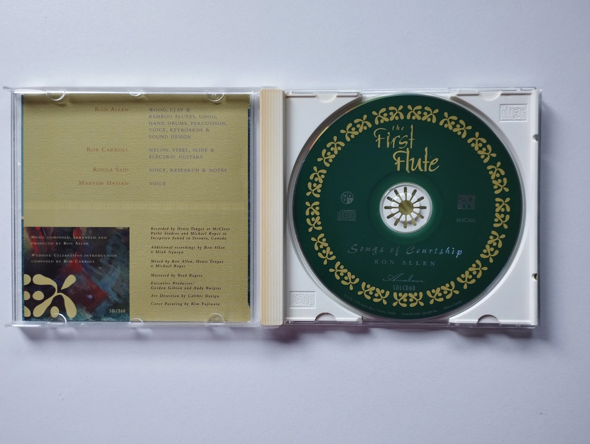 ron allen - the first flute cd - slika 2