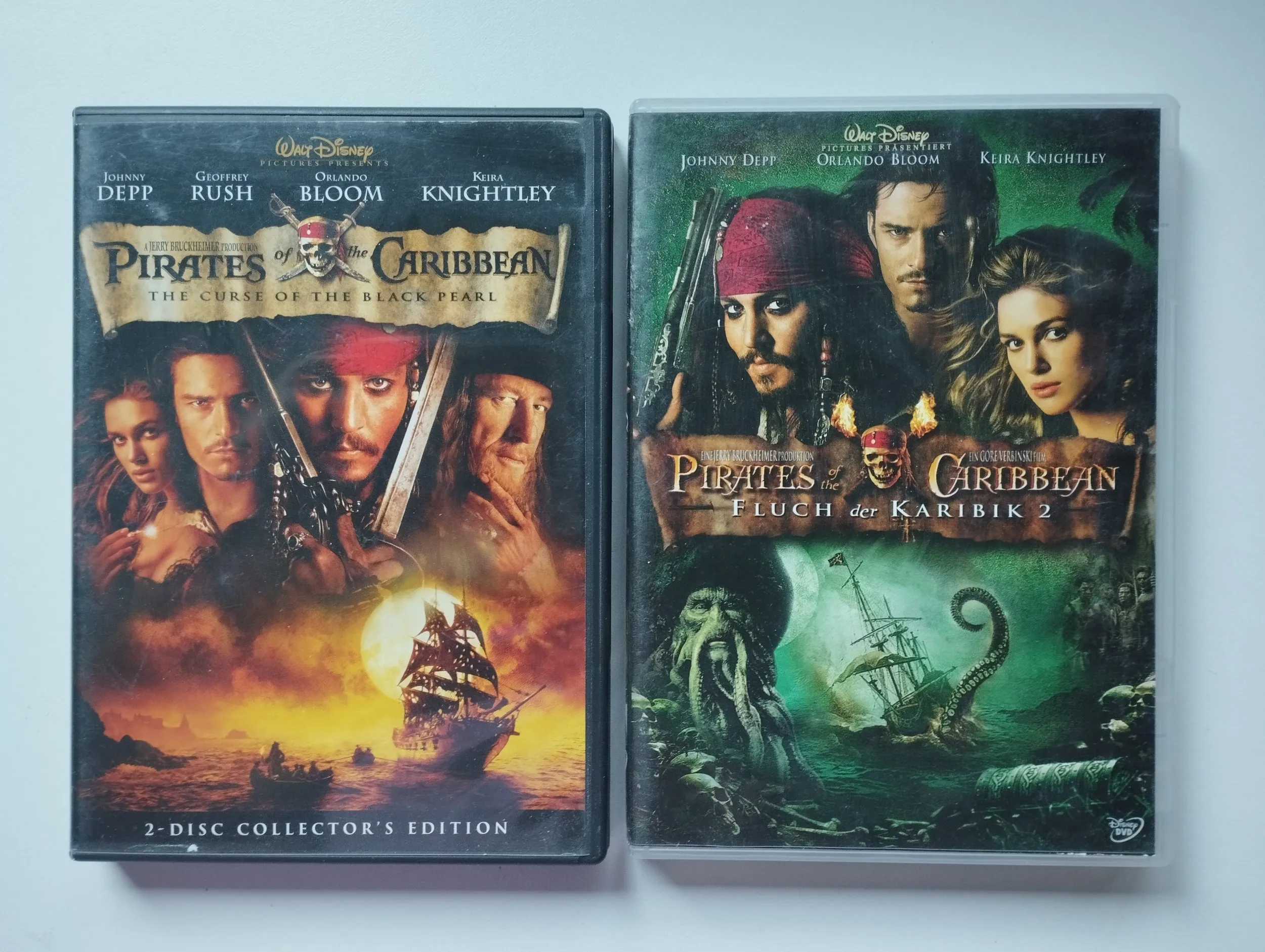 Pirati s Kariba - Prokletstvo Crnoga Dragulja / Mrtvačeva škrinja DVD - Samobor
