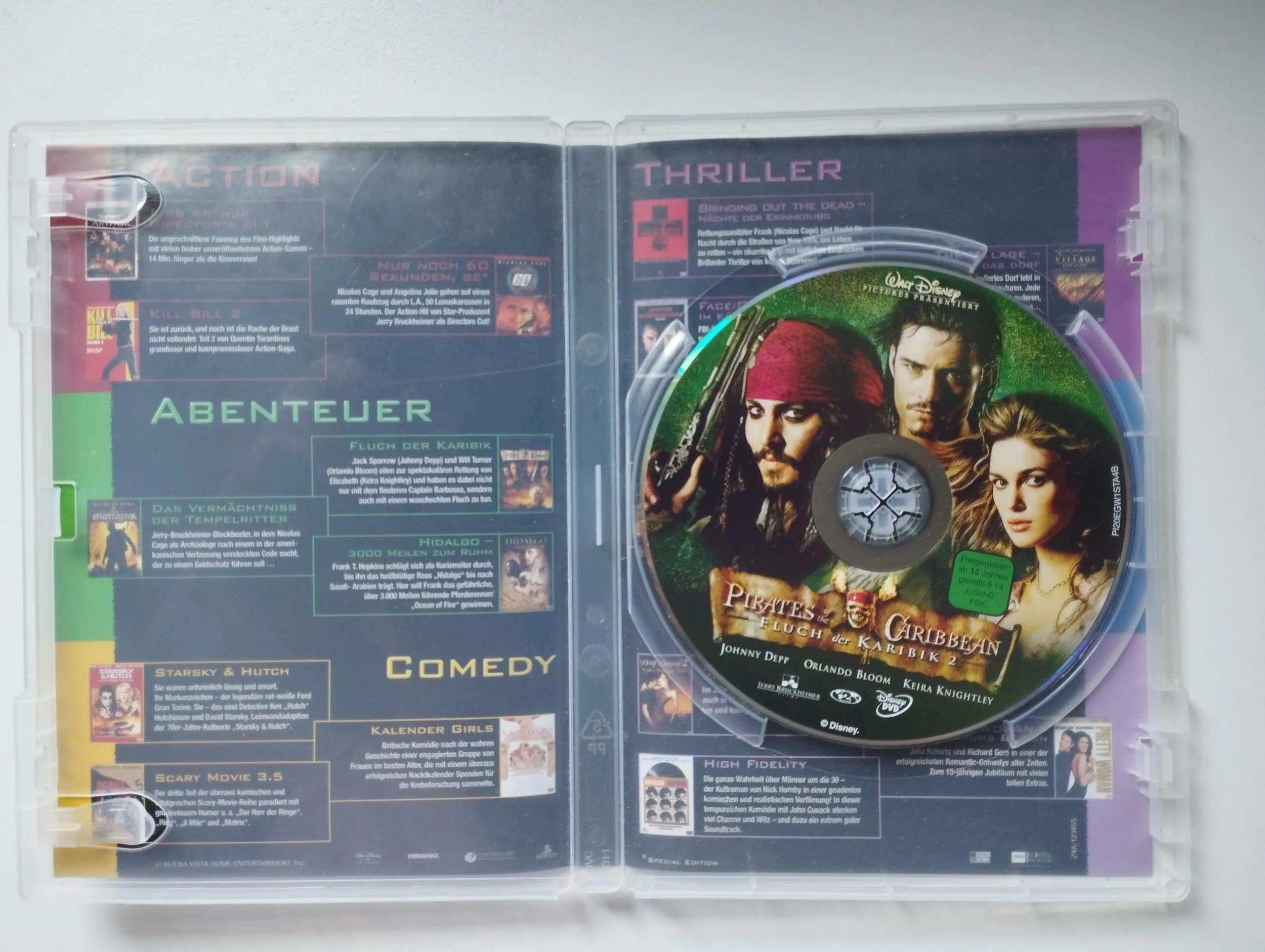 pirati s kariba - prokletstvo crnoga dragulja / mrtvačeva škrinja dvd - slika 4