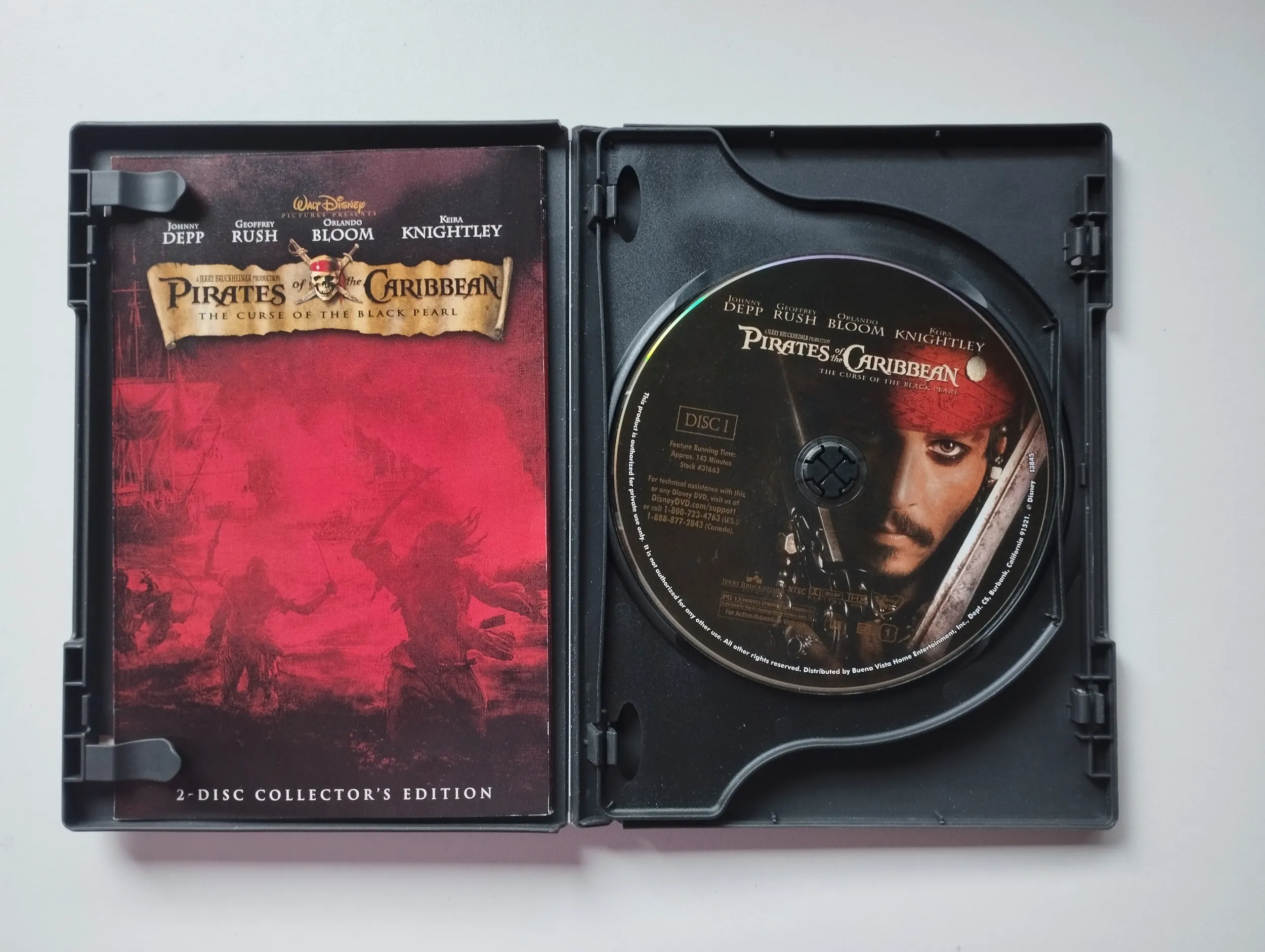 pirati s kariba - prokletstvo crnoga dragulja / mrtvačeva škrinja dvd - slika 5