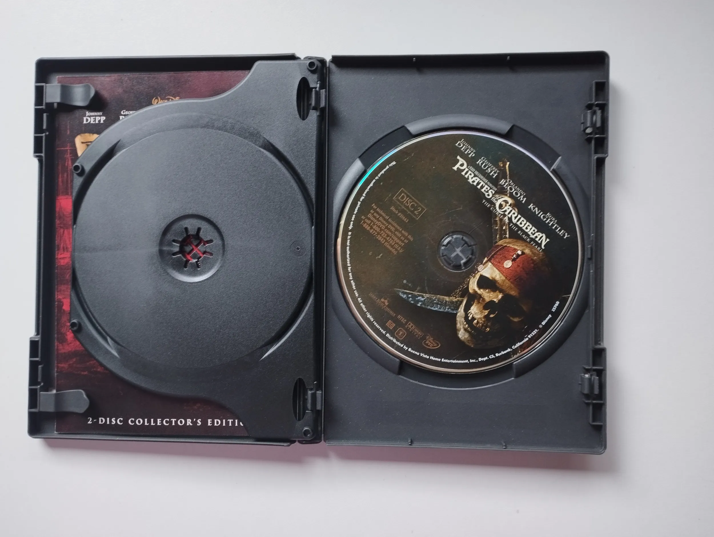 pirati s kariba - prokletstvo crnoga dragulja / mrtvačeva škrinja dvd - slika 6