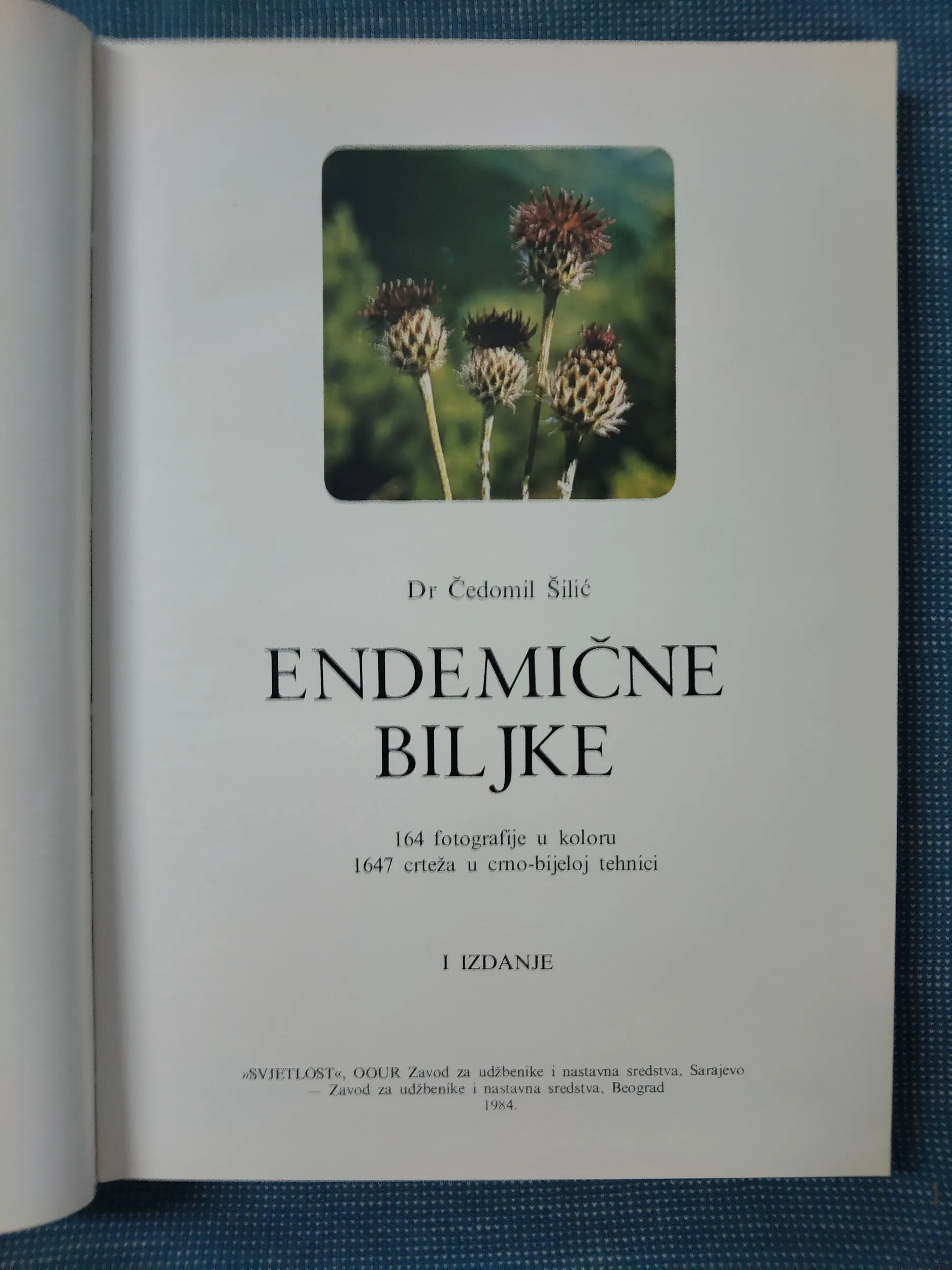 čedomil šilić – endemične biljke - slika 2