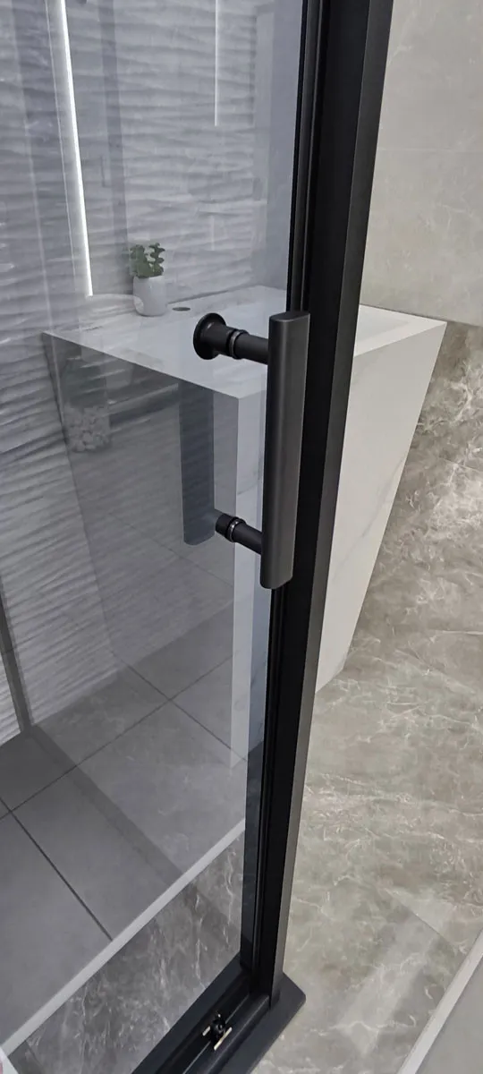 99921 tuš kabina 6038 grey black 80x120 425,00 € akcija -20%=340,00€ - slika 3