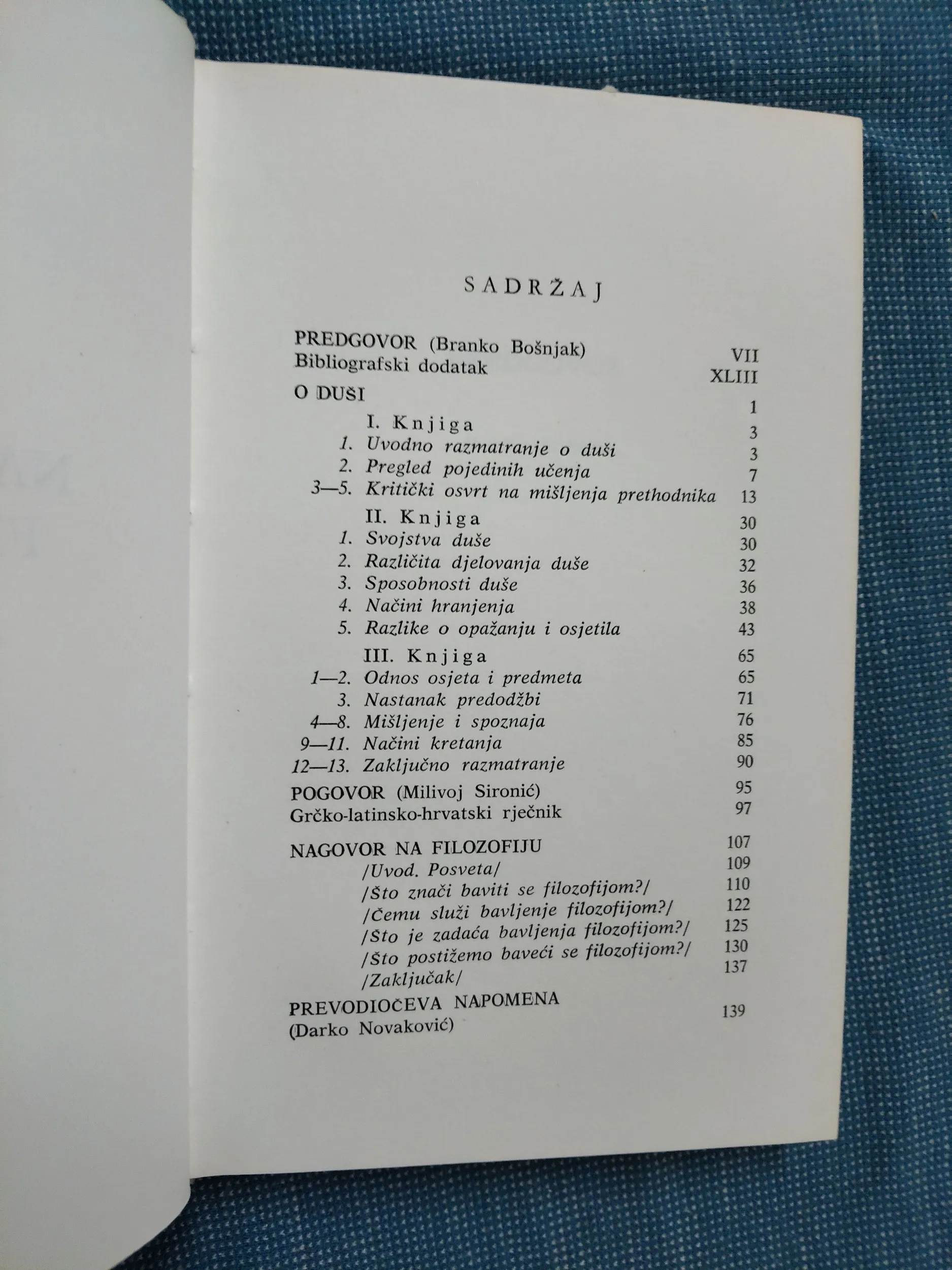 aristotel – o duši, nagovor na filozofiju - slika 4